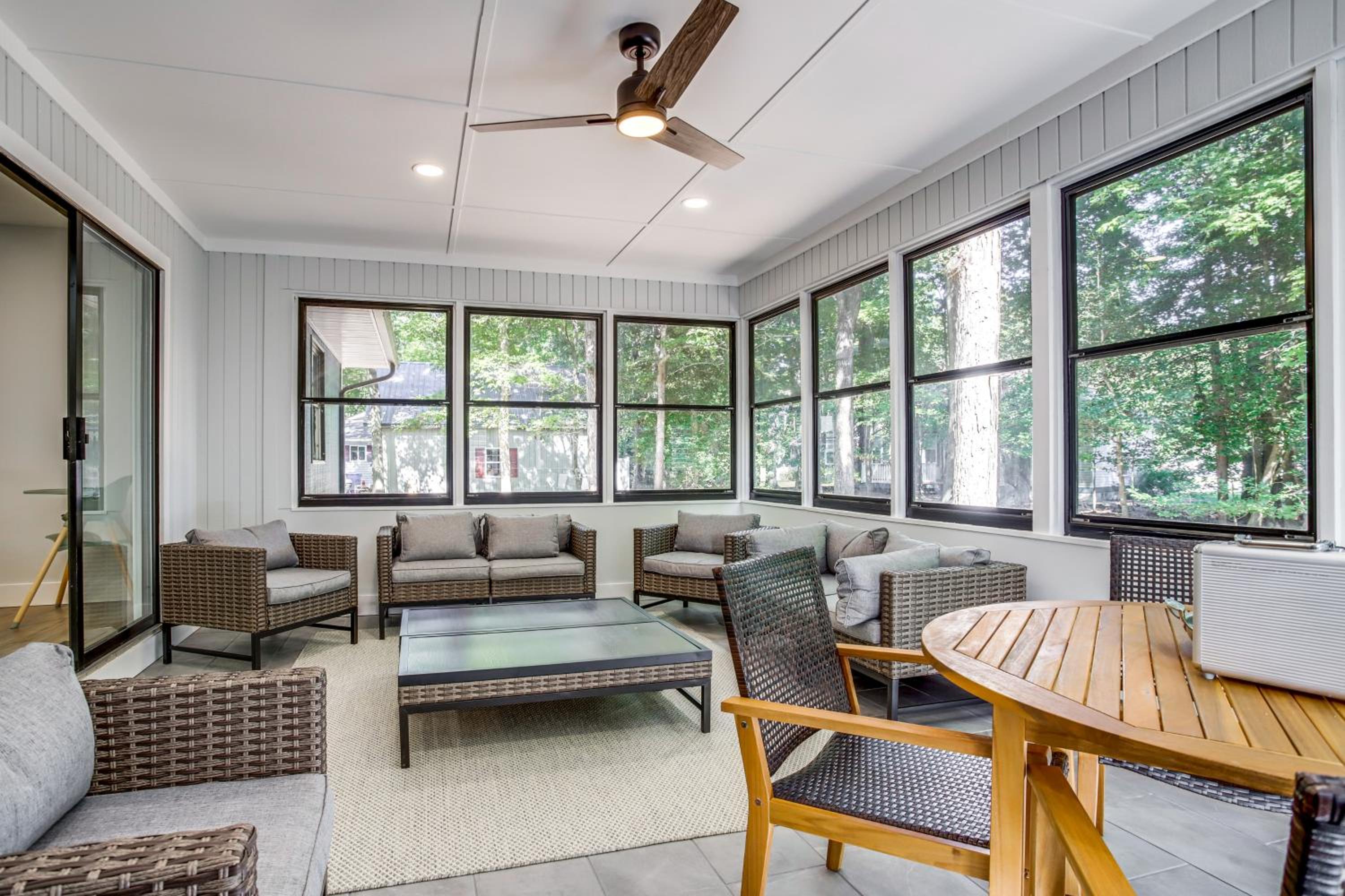 Less Than 3 Mi to Bethany Beach! Wooded Retreat with Yard
