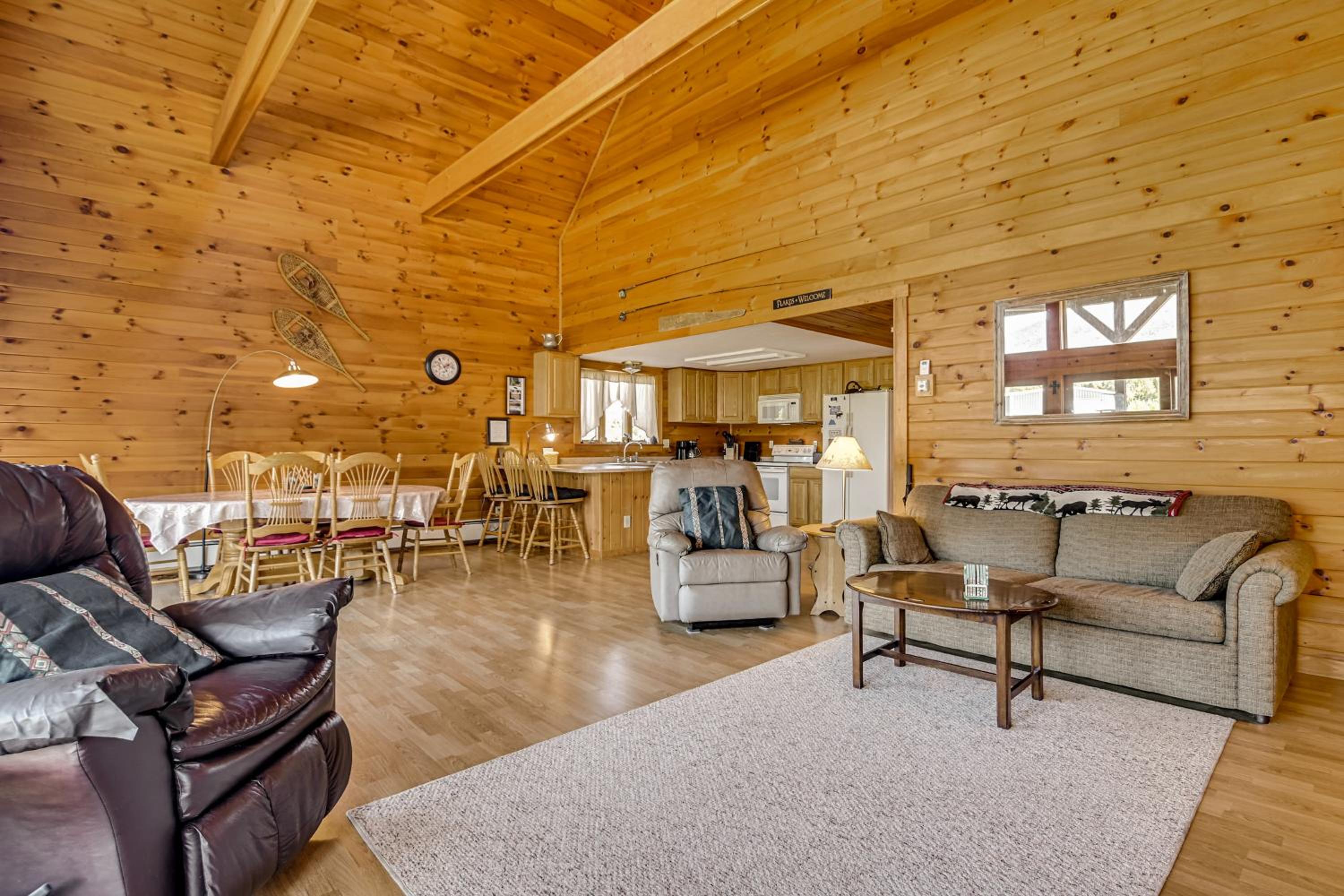 Mountain-View Deck! Cabin By Mt Abraham Trails