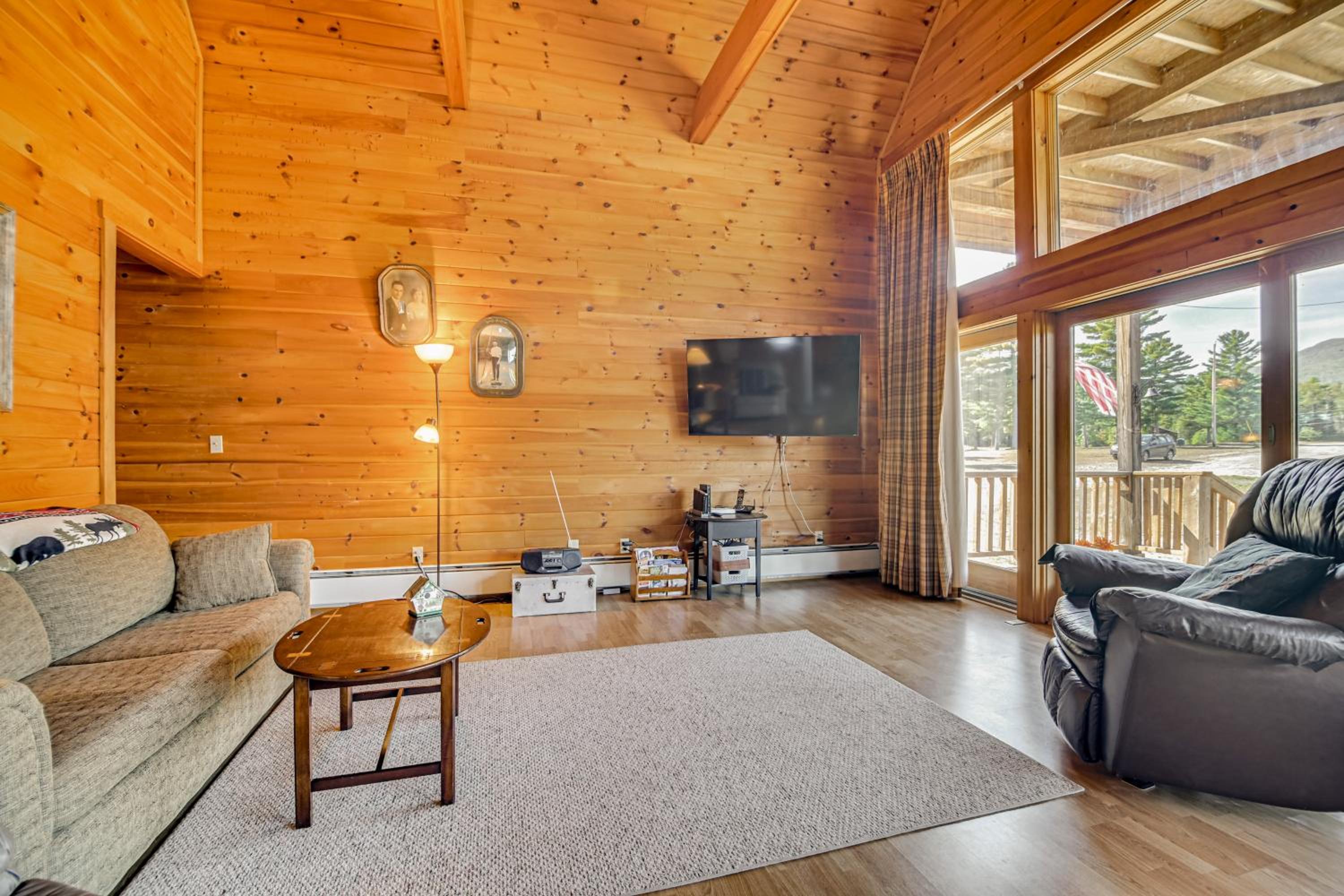 Mountain-View Deck! Cabin By Mt Abraham Trails