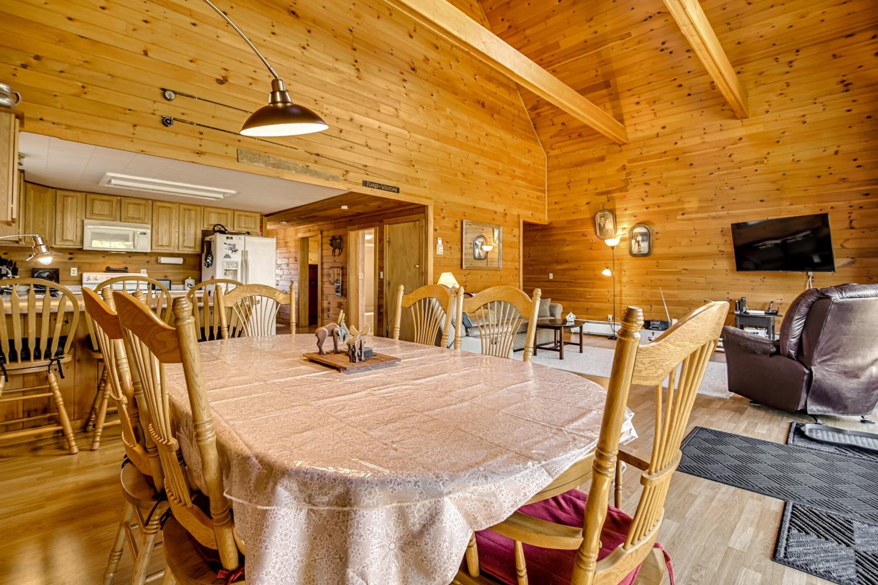 Mountain-View Deck! Cabin By Mt Abraham Trails
