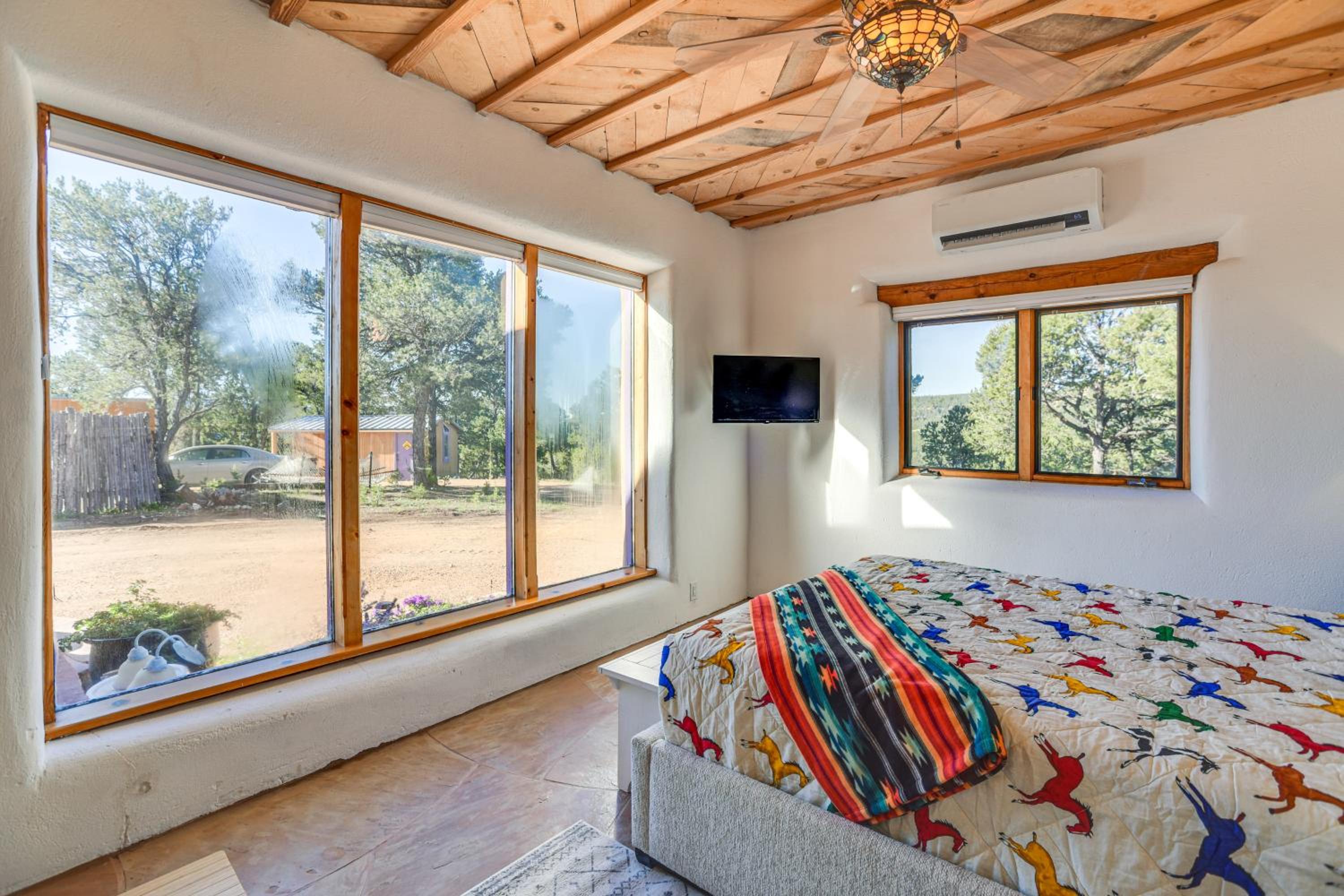 Panoramic Vistas Glorieta Adobe Near Pecos River