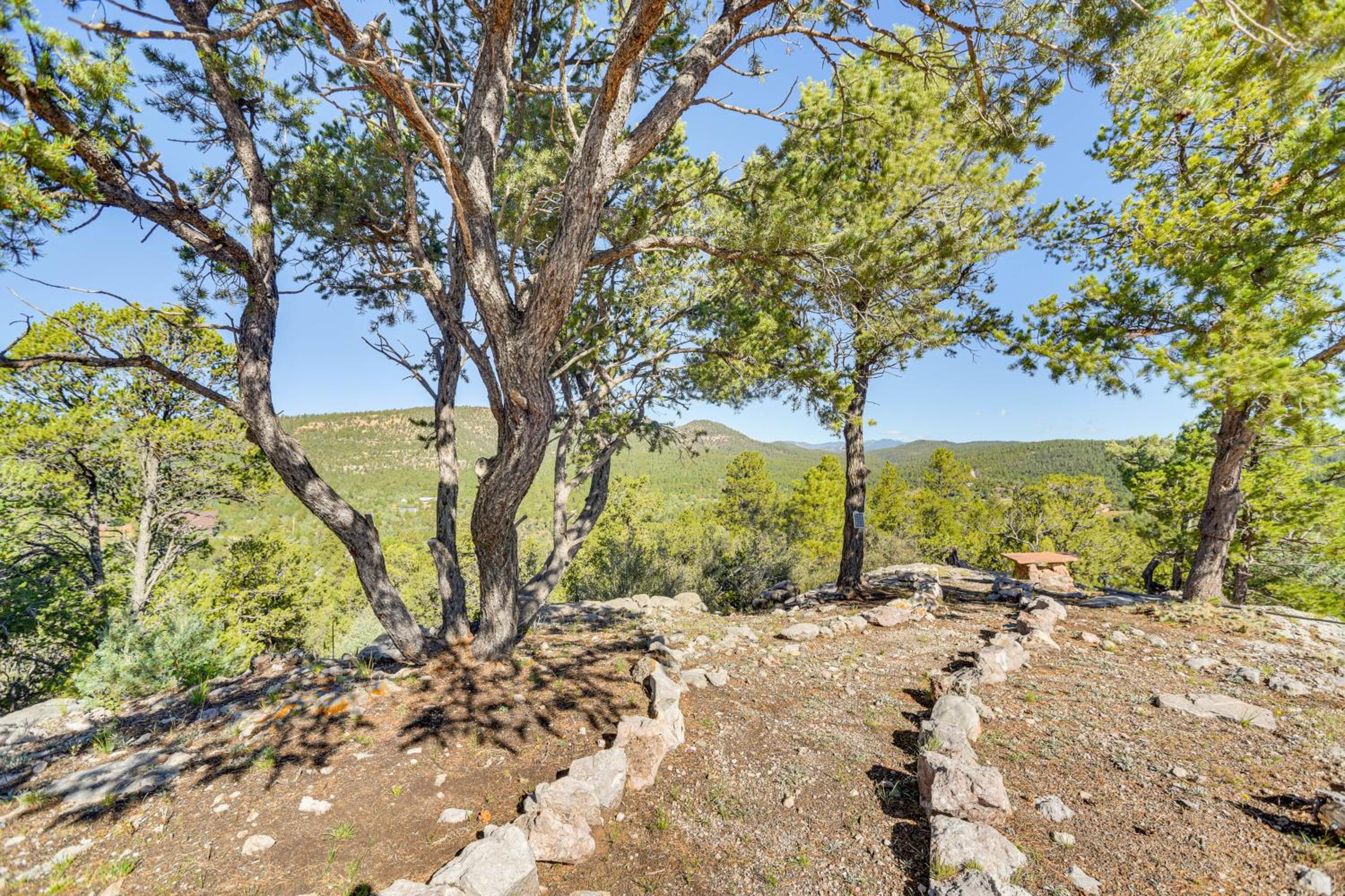 Panoramic Vistas Glorieta Adobe Near Pecos River
