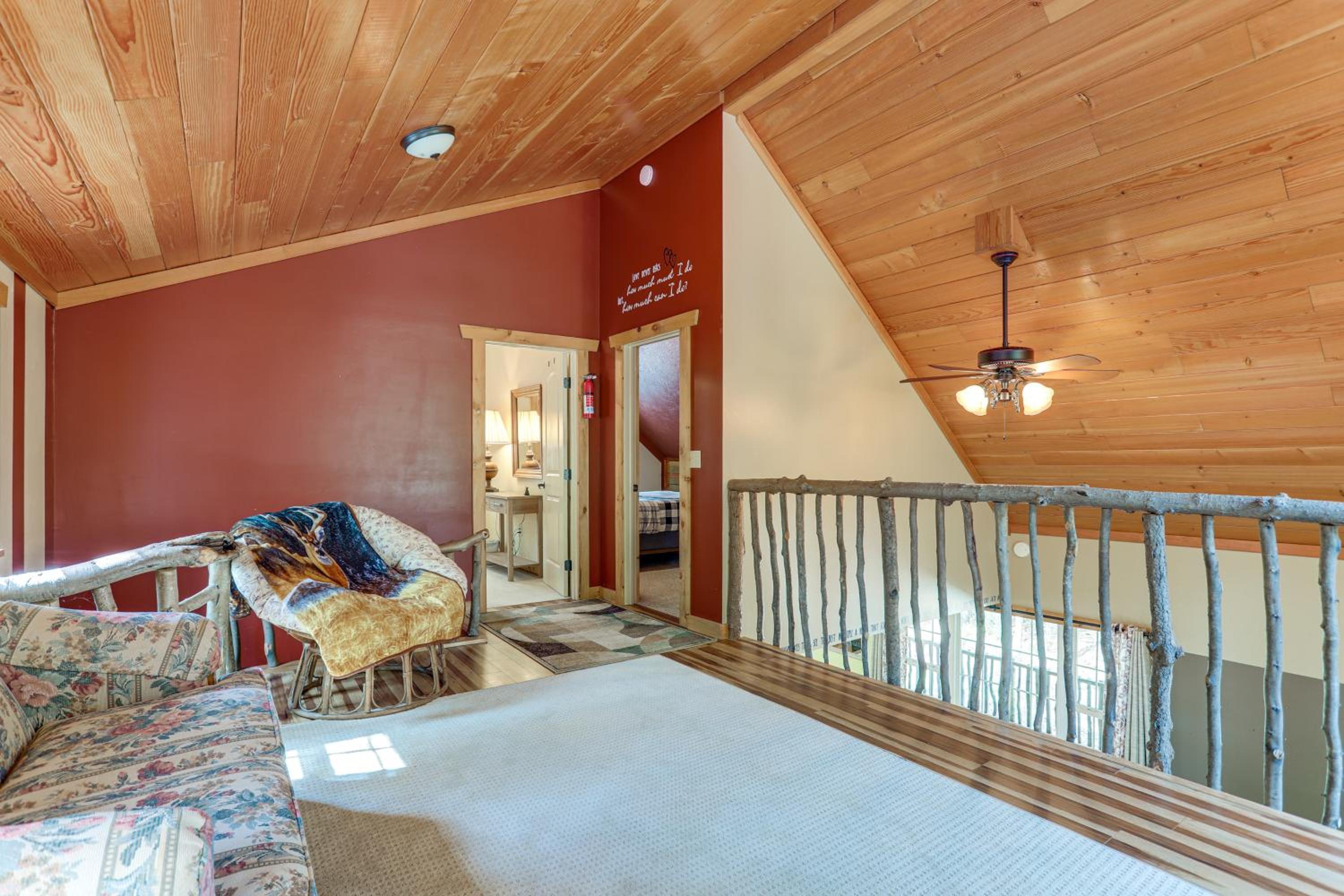 8 Private Acres Little Mahoning Creek Cabin!