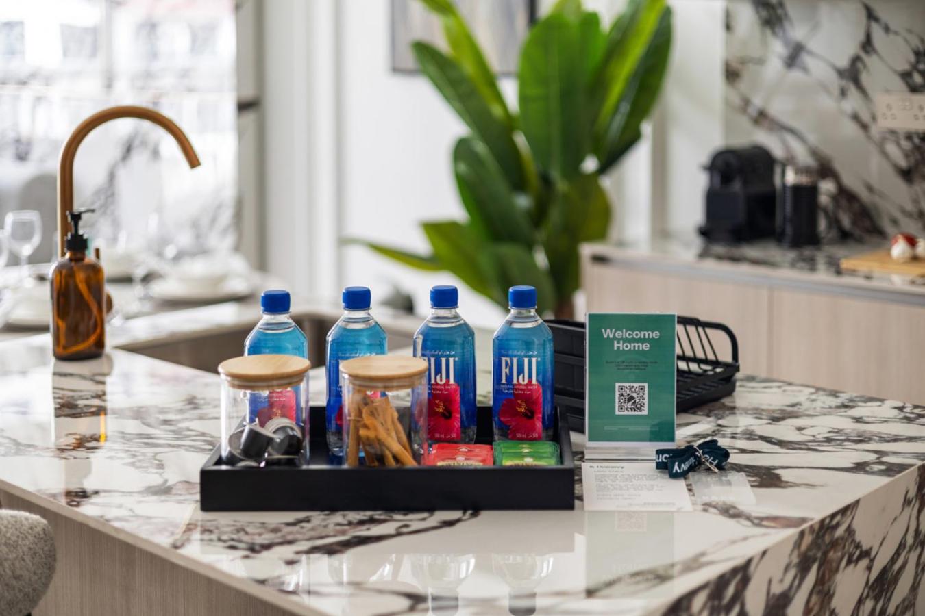 Stylish 1BR with PS5, Sauna and Kids' Play Area