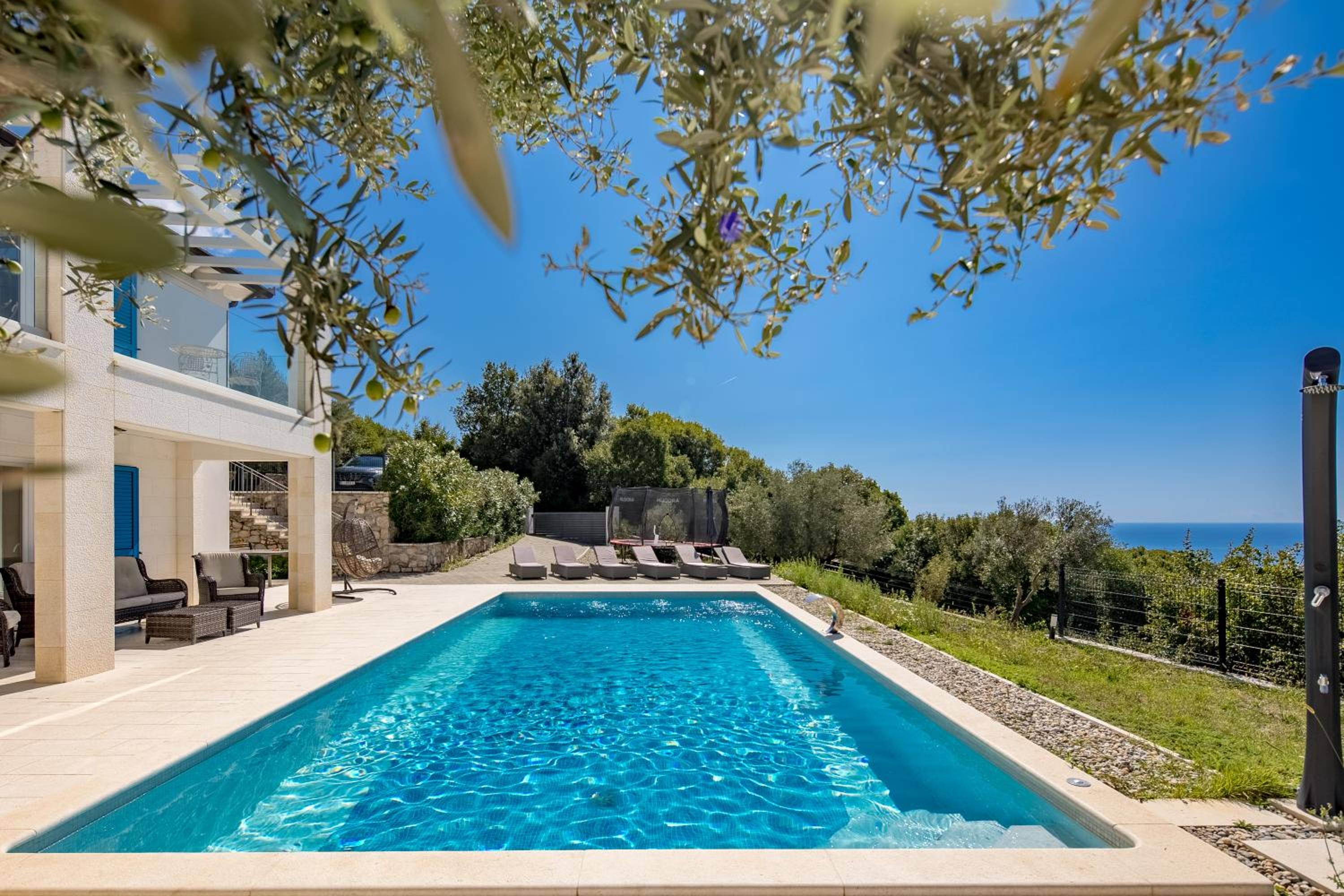 Sea View Villa Luka with Pool