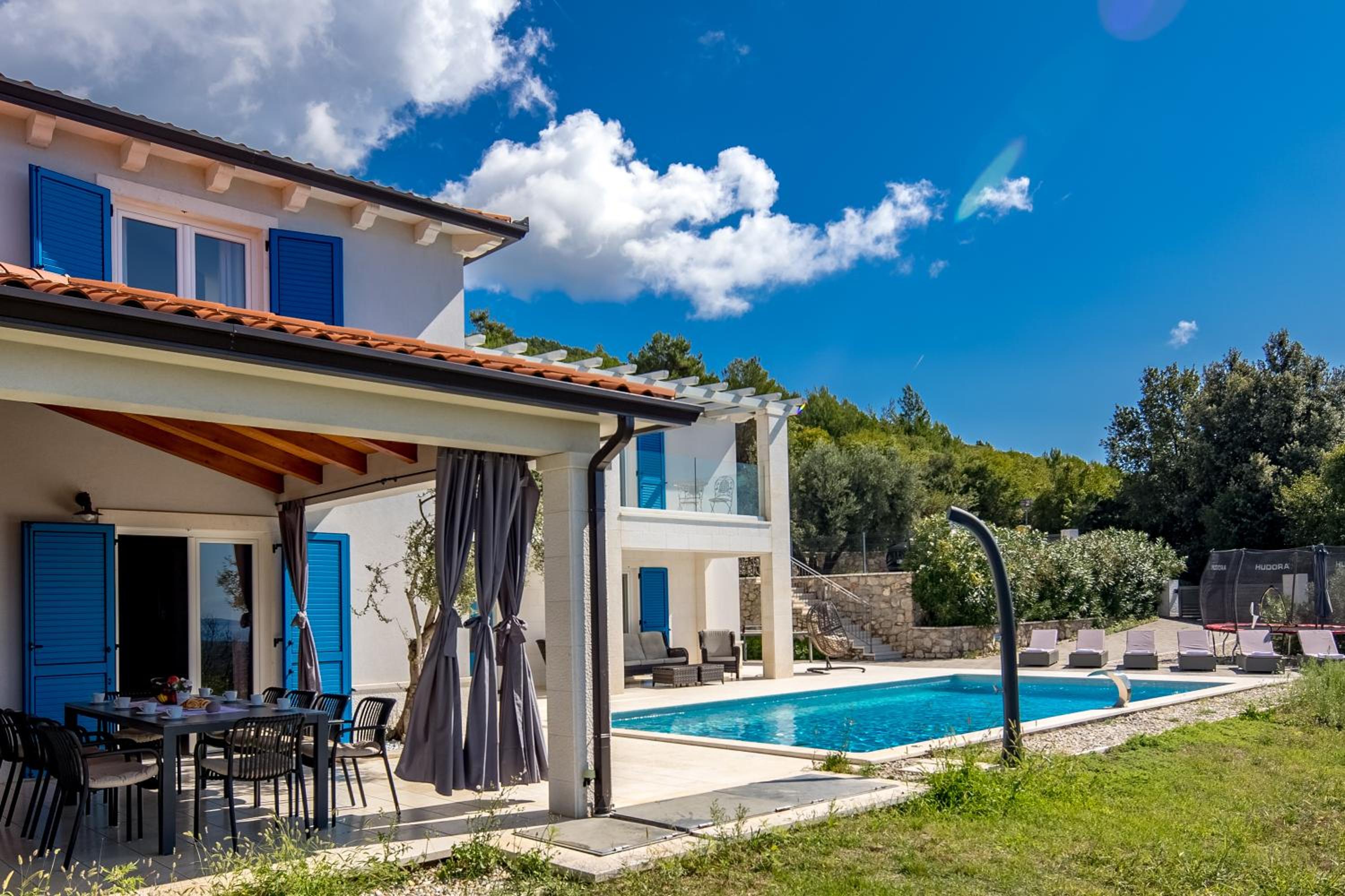 Sea View Villa Luka with Pool