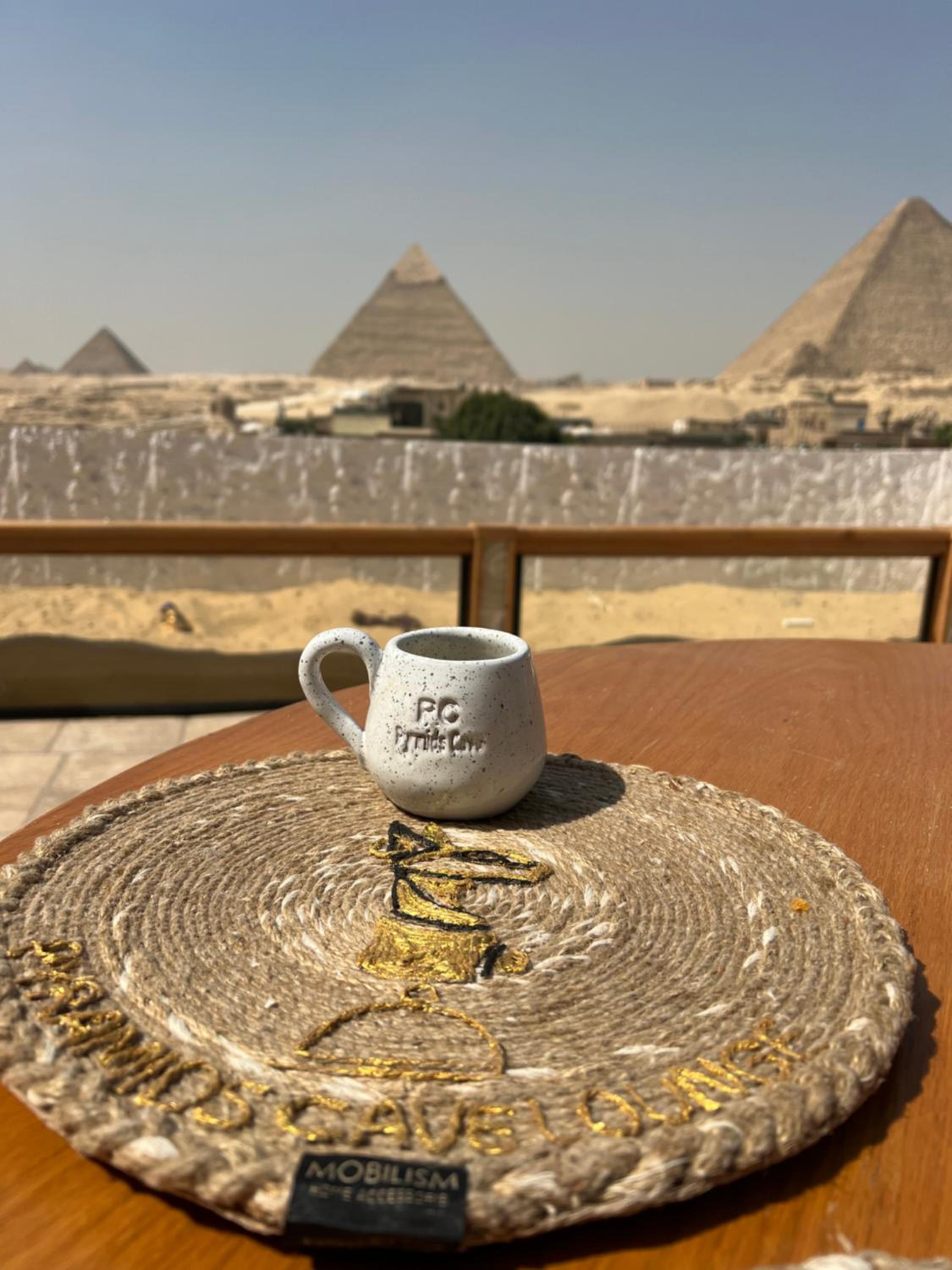 Pyramids Top view inn