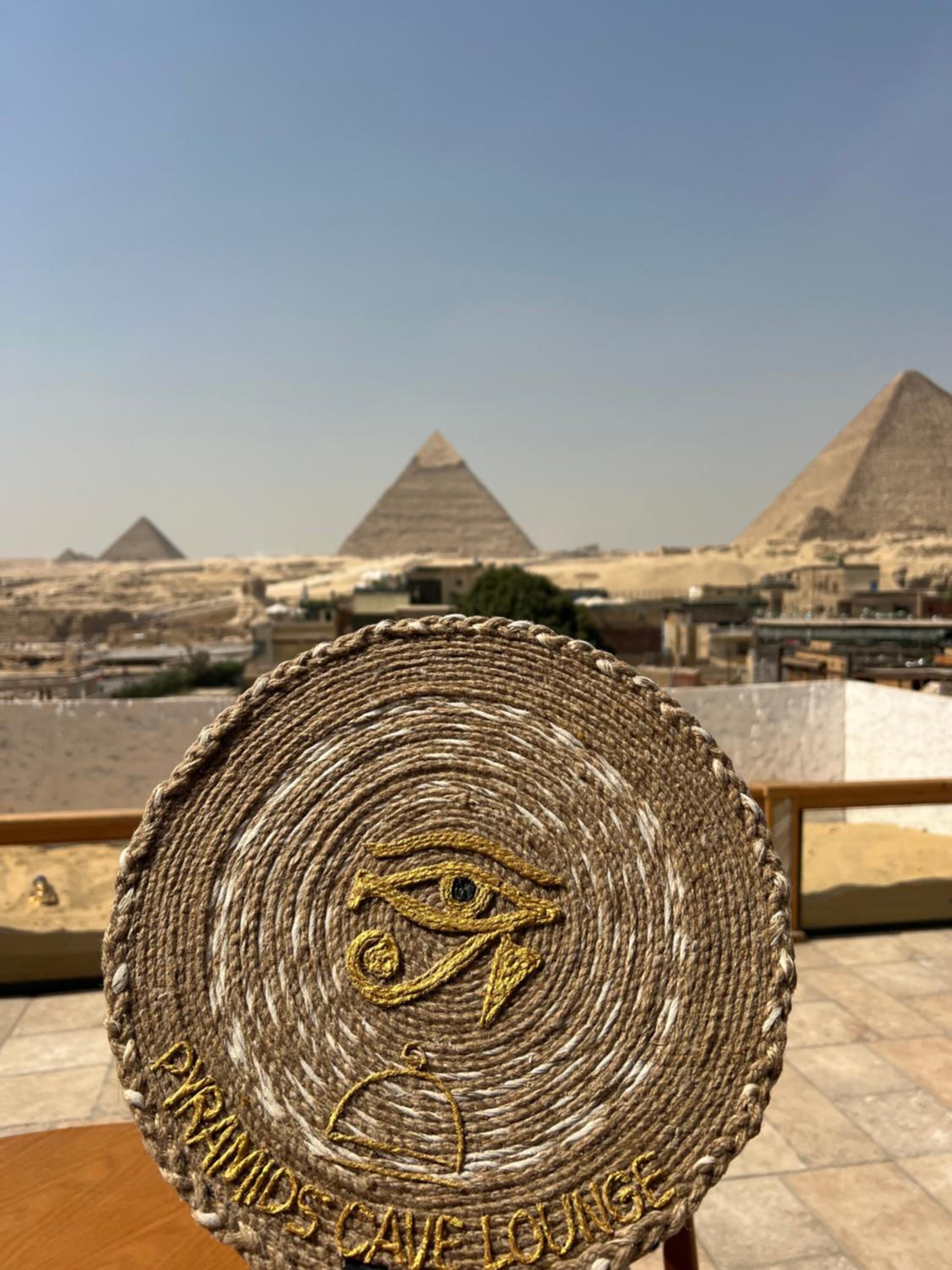 Pyramids Top view inn