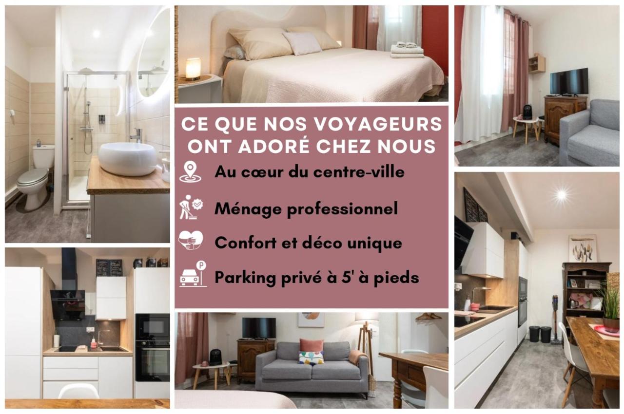 La Casita - Studio Confort avec Parking privé - Lit douillet - Centre Uzès, Pont du Gard