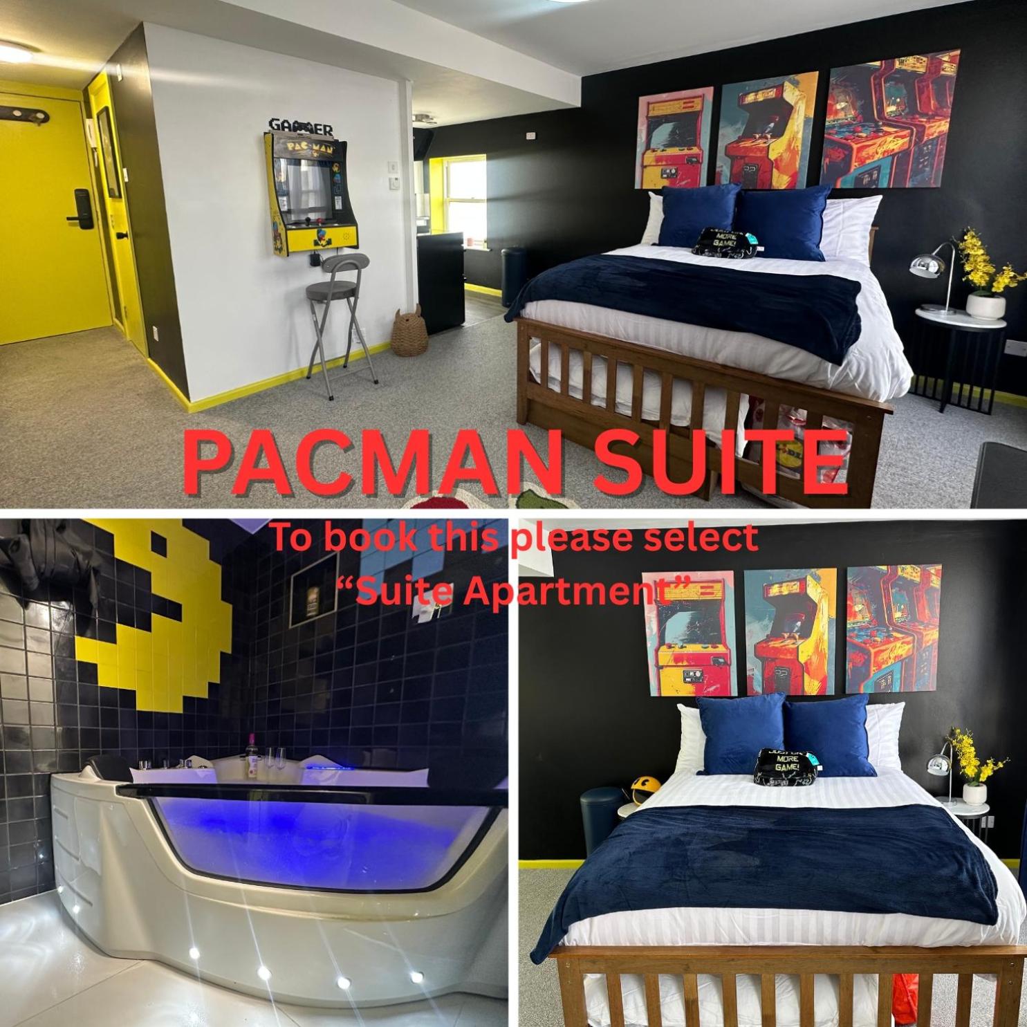 The Board Games Apartments - Brought to you by Coastline Retreats - Themed town centre apartments ALL WITH LUXURY 2 PERSON JACUZZI BATHS - 5 mins walk to t
