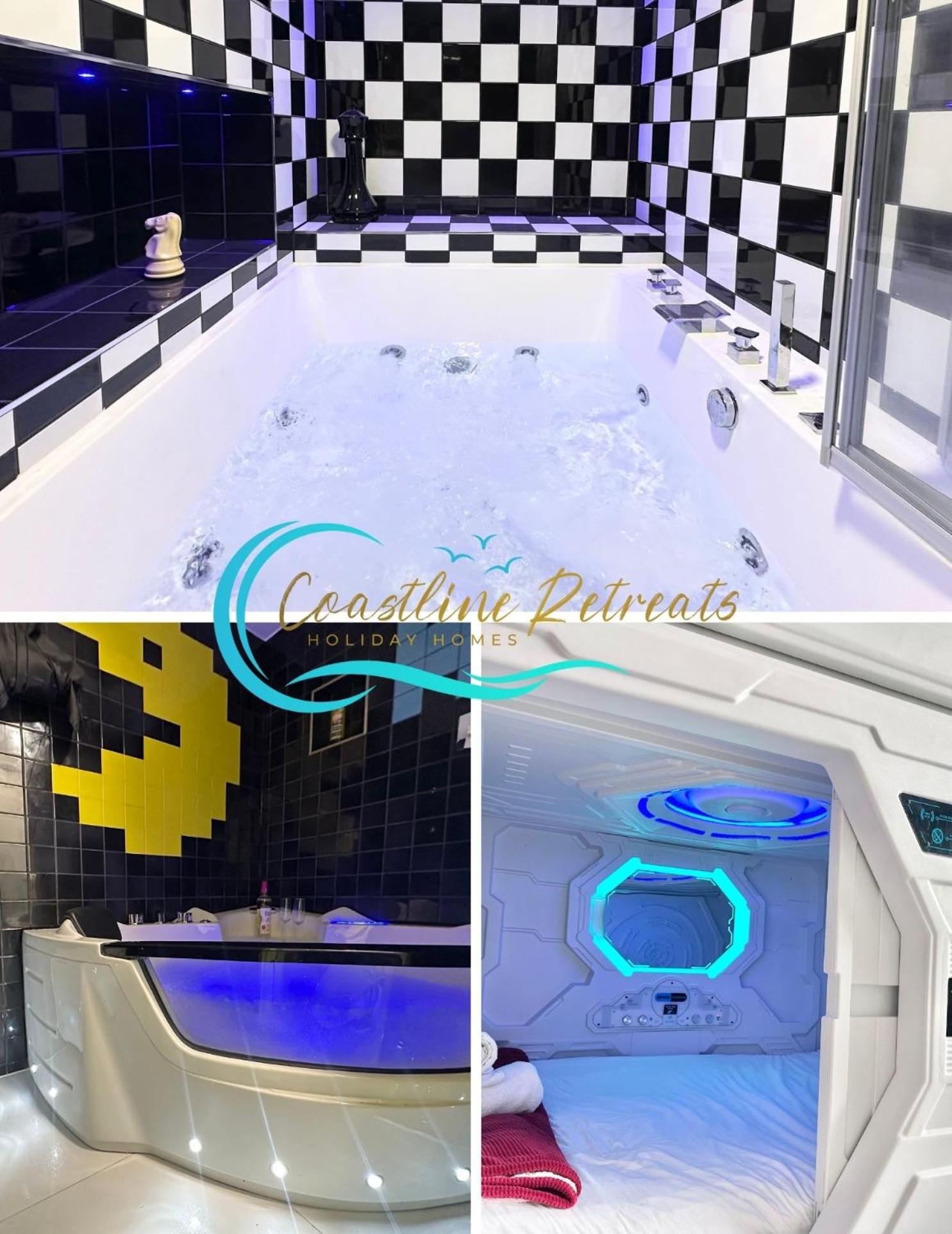 The Board Games Apartments - Brought to you by Coastline Retreats - Themed town centre apartments ALL WITH LUXURY 2 PERSON JACUZZI BATHS - 5 mins walk to t