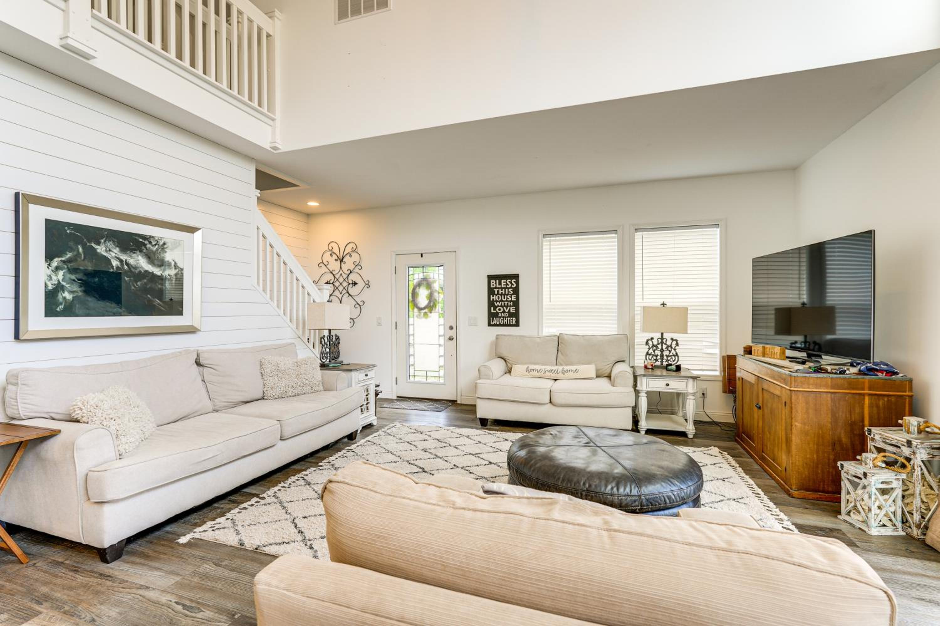 Sleek Getaway on Lake Wawasee with Private Dock!