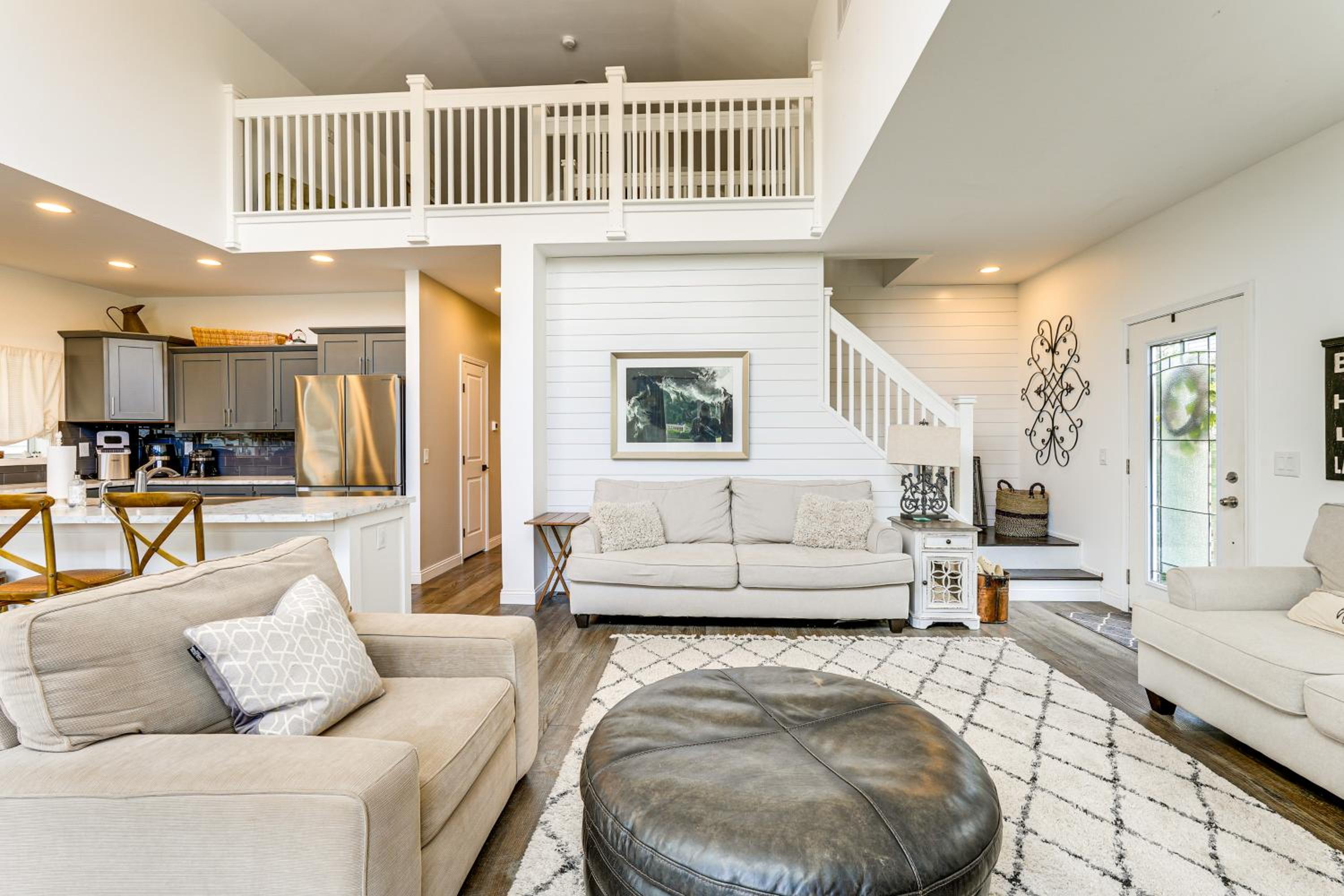 Sleek Getaway on Lake Wawasee with Private Dock!