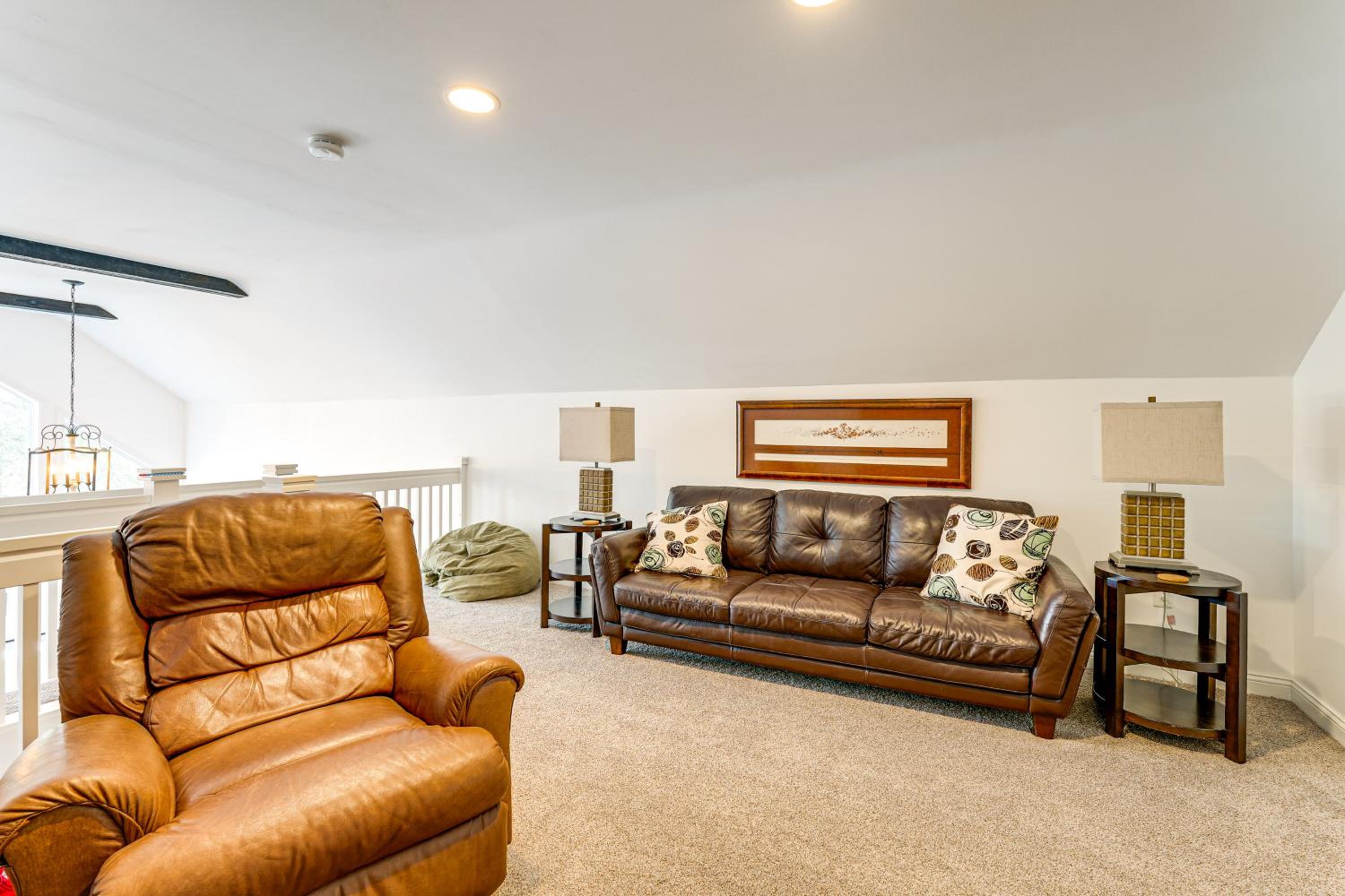 Sleek Getaway on Lake Wawasee with Private Dock!