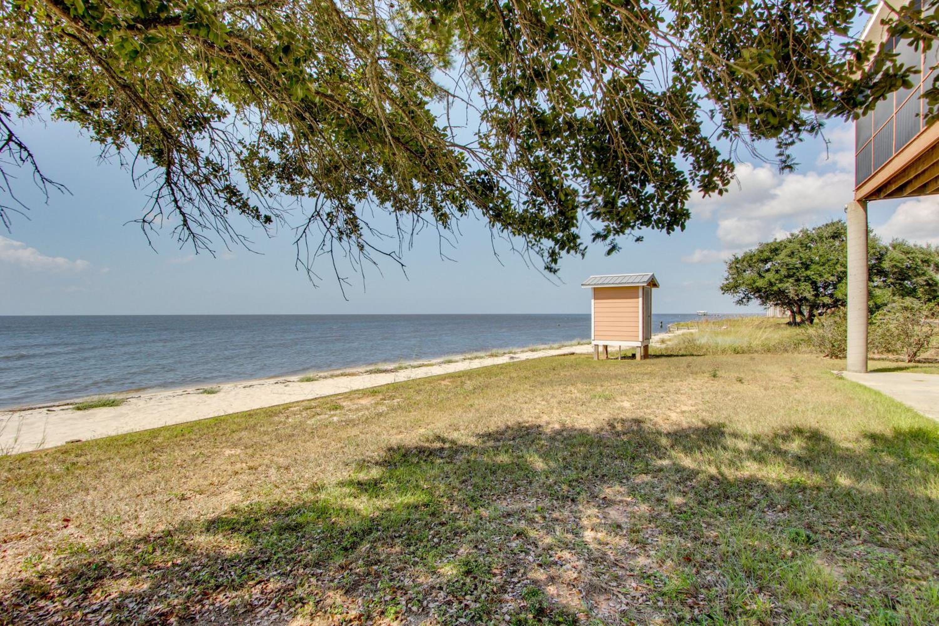 Private Beach and Views! Stilted Ocean Springs Home