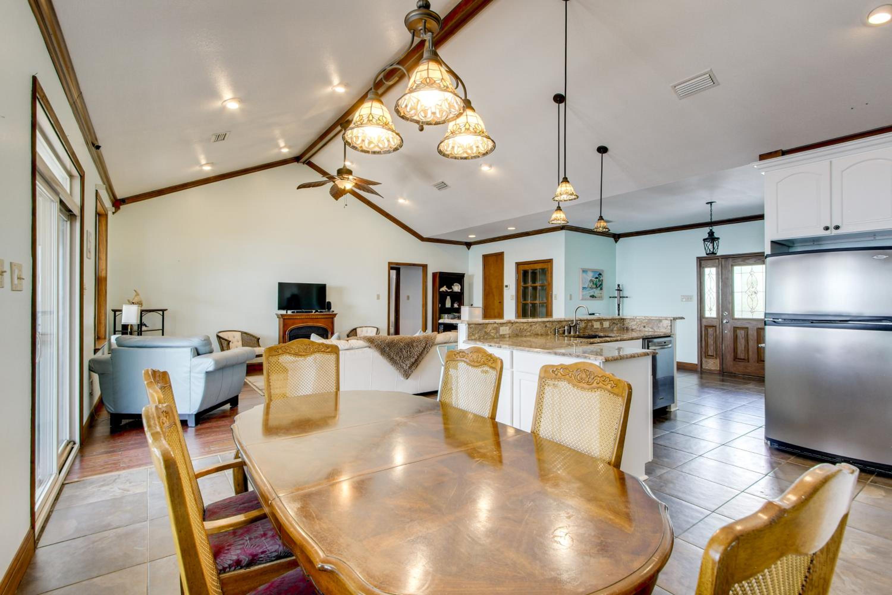 Private Beach and Views! Stilted Ocean Springs Home