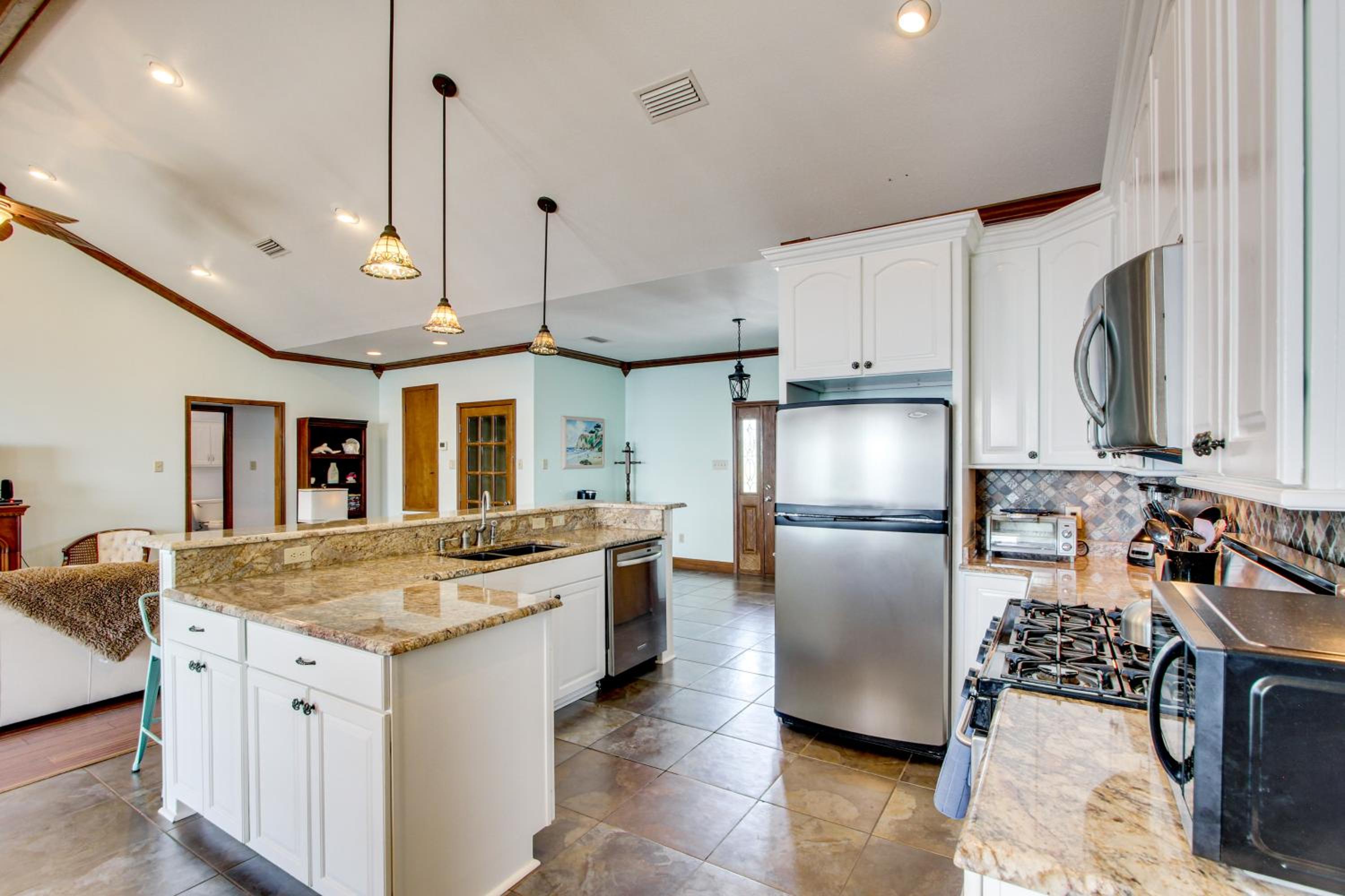 Private Beach and Views! Stilted Ocean Springs Home