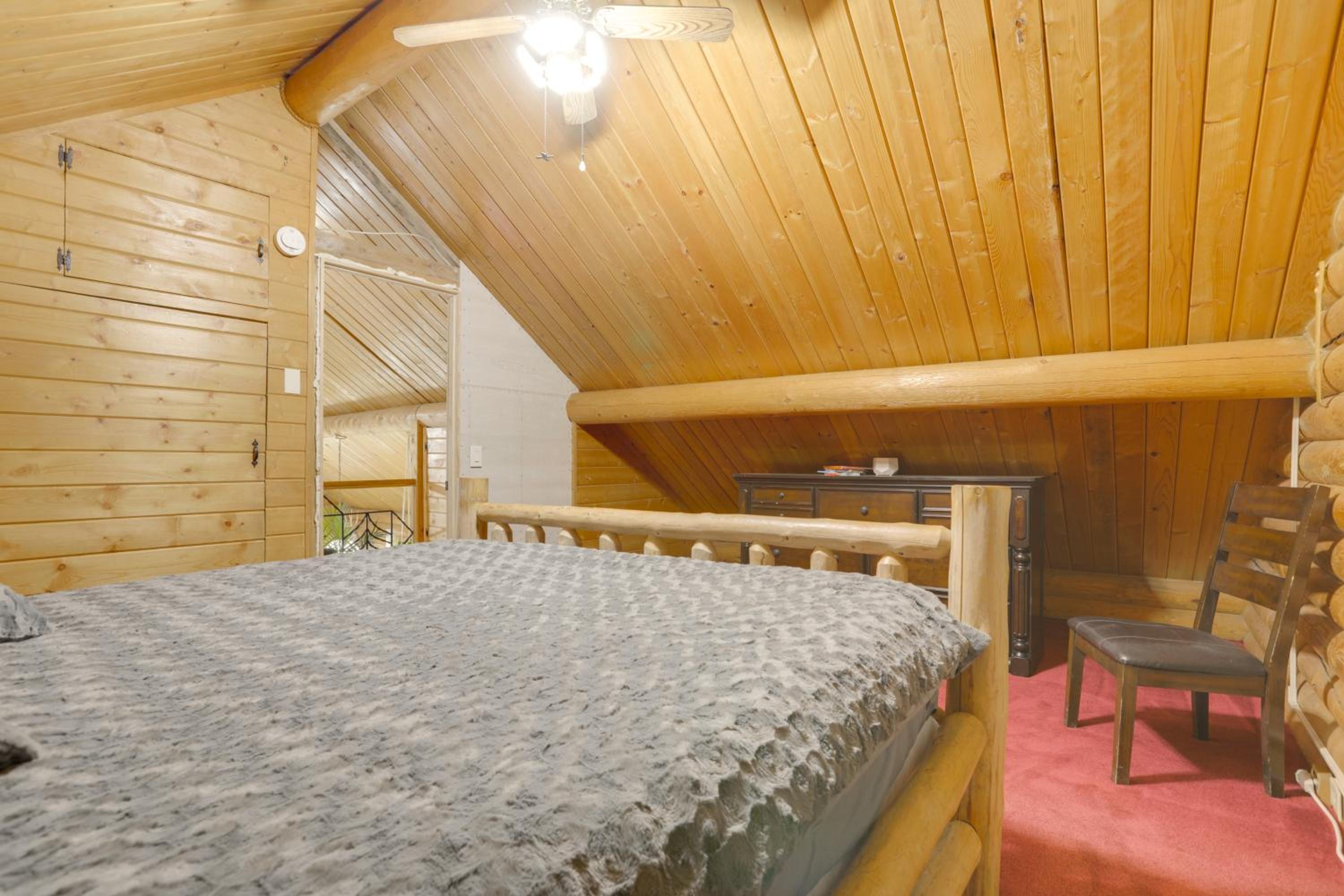 Waterfront Cabin with Bighorn Mountain Views!