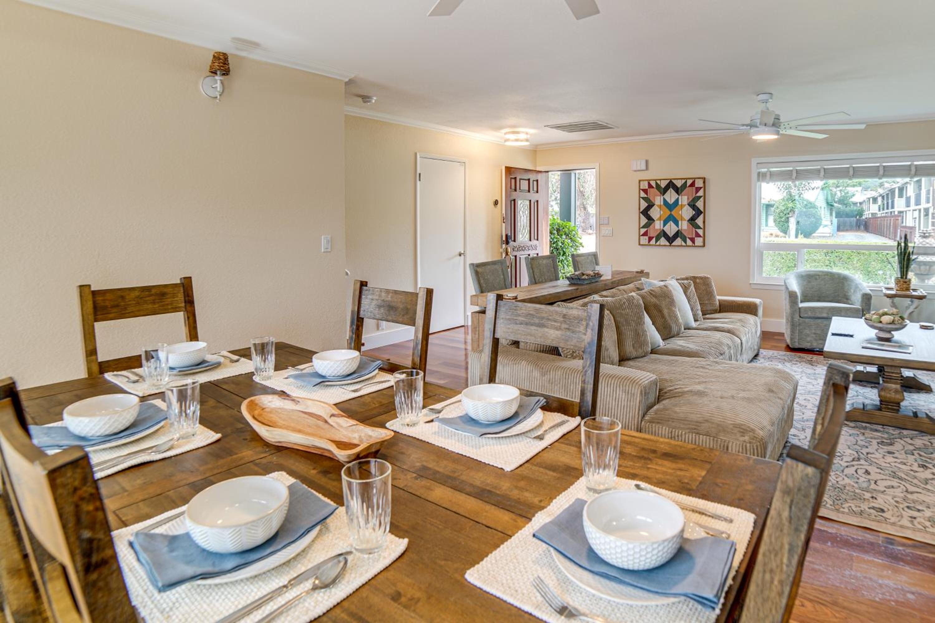 Waterfront Clear Lake Home with Game Room and Deck!