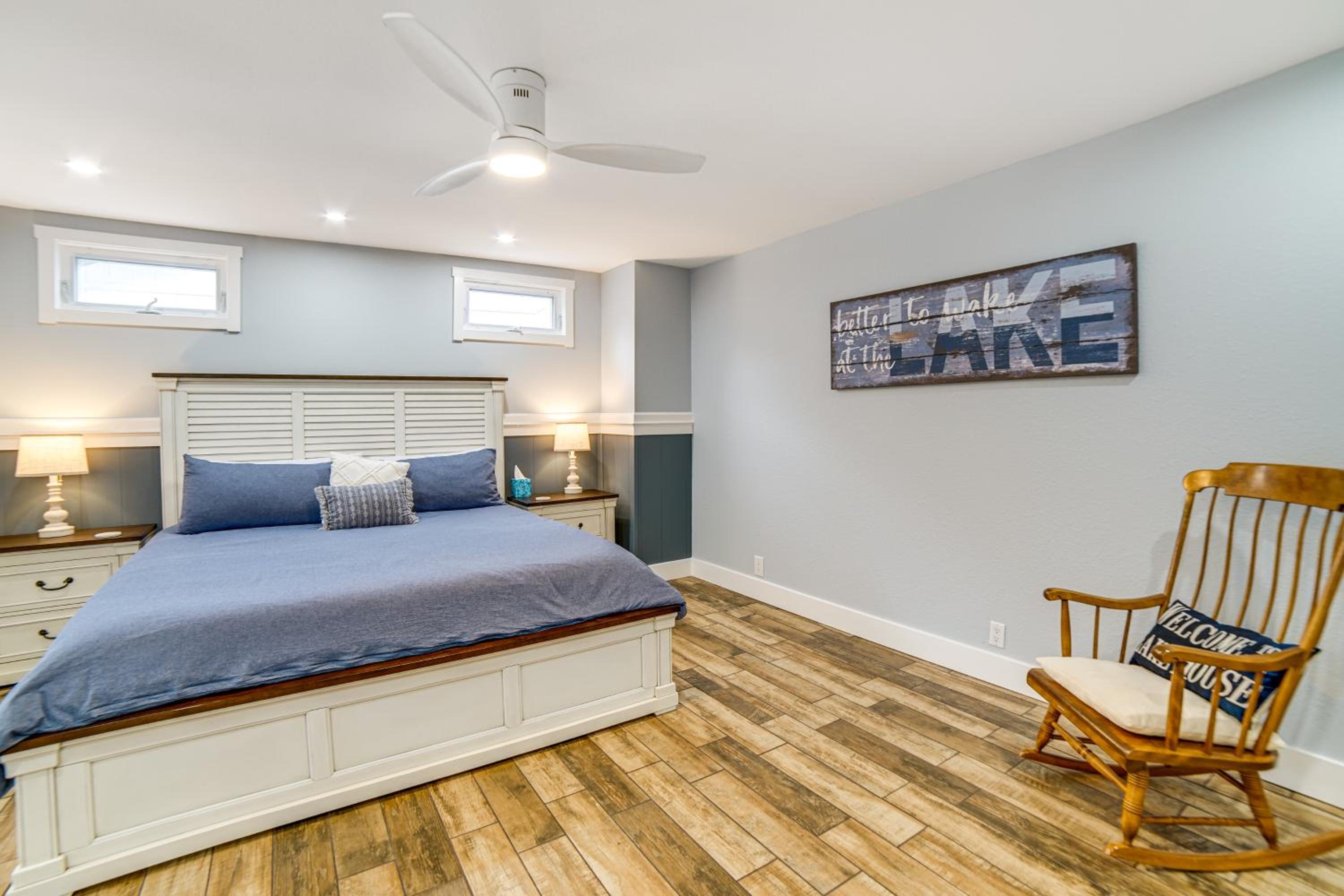 Waterfront Clear Lake Home with Game Room and Deck!