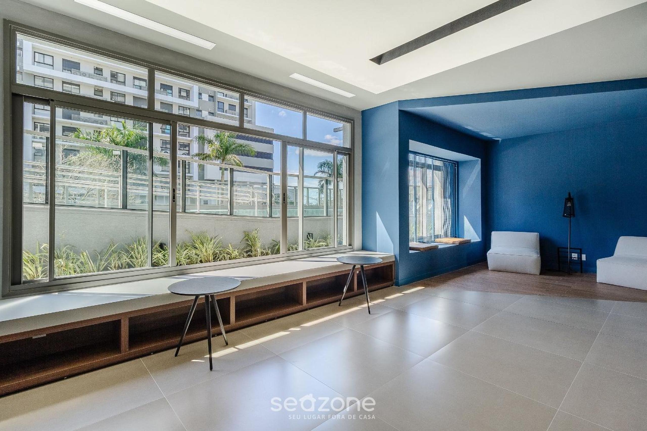Complete and modern accommodations in a building with gym - MCP