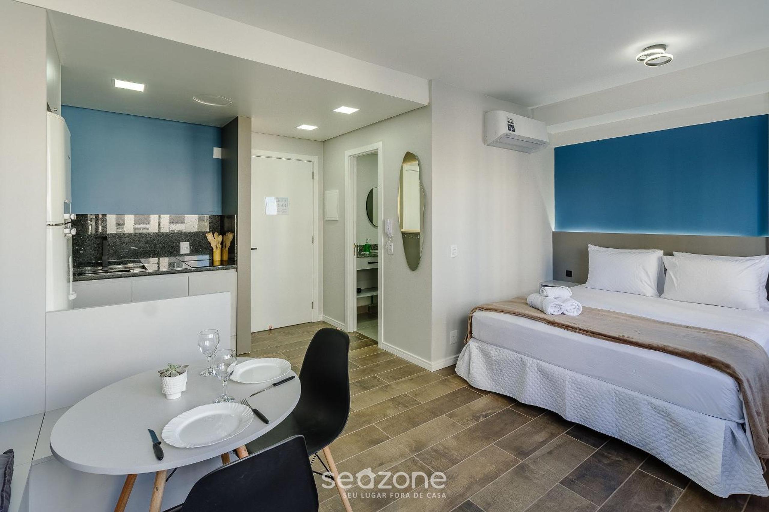 Complete and modern accommodations in a building with gym - MCP