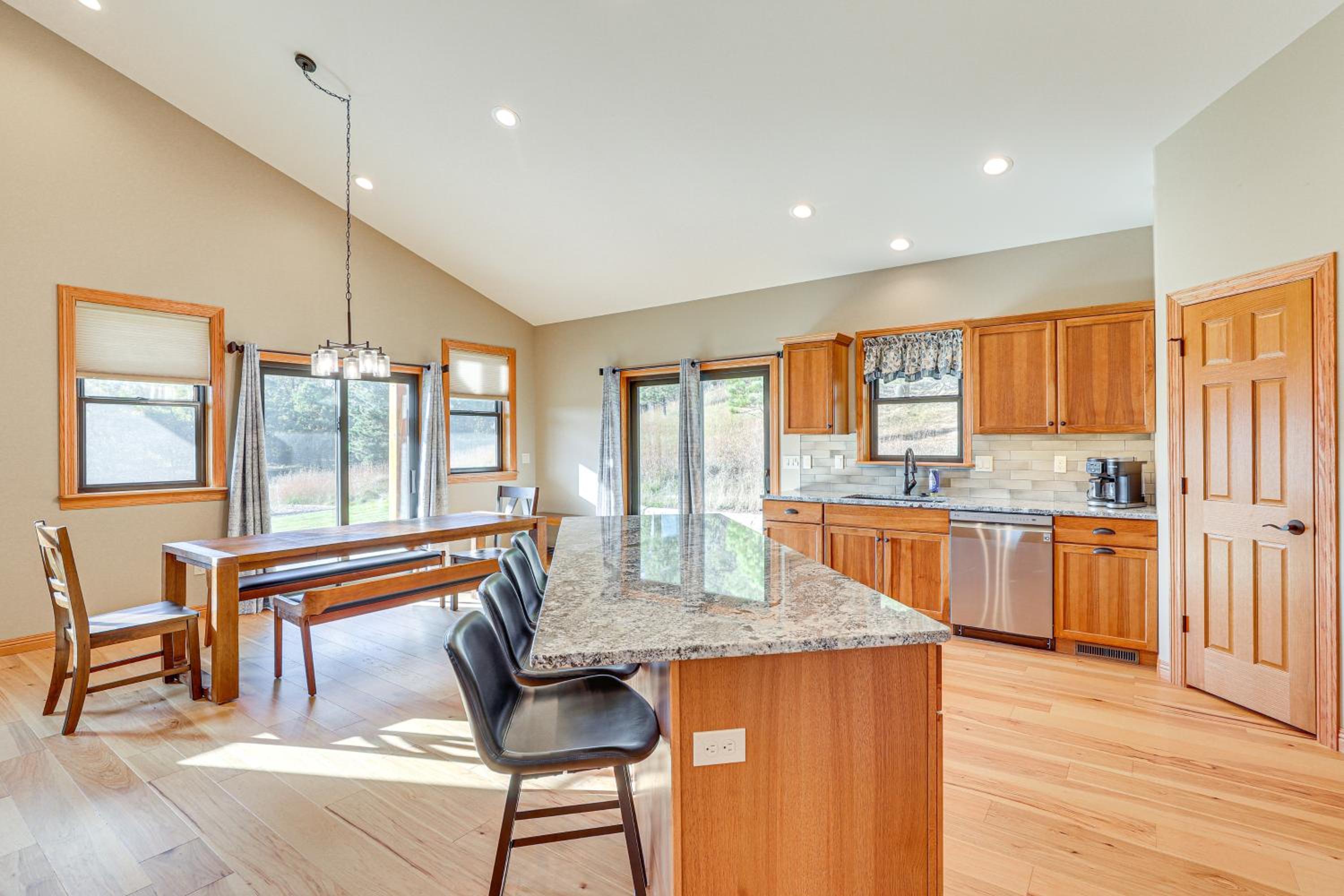 6 Mi to Main St Home with Private Patio in Sturgis