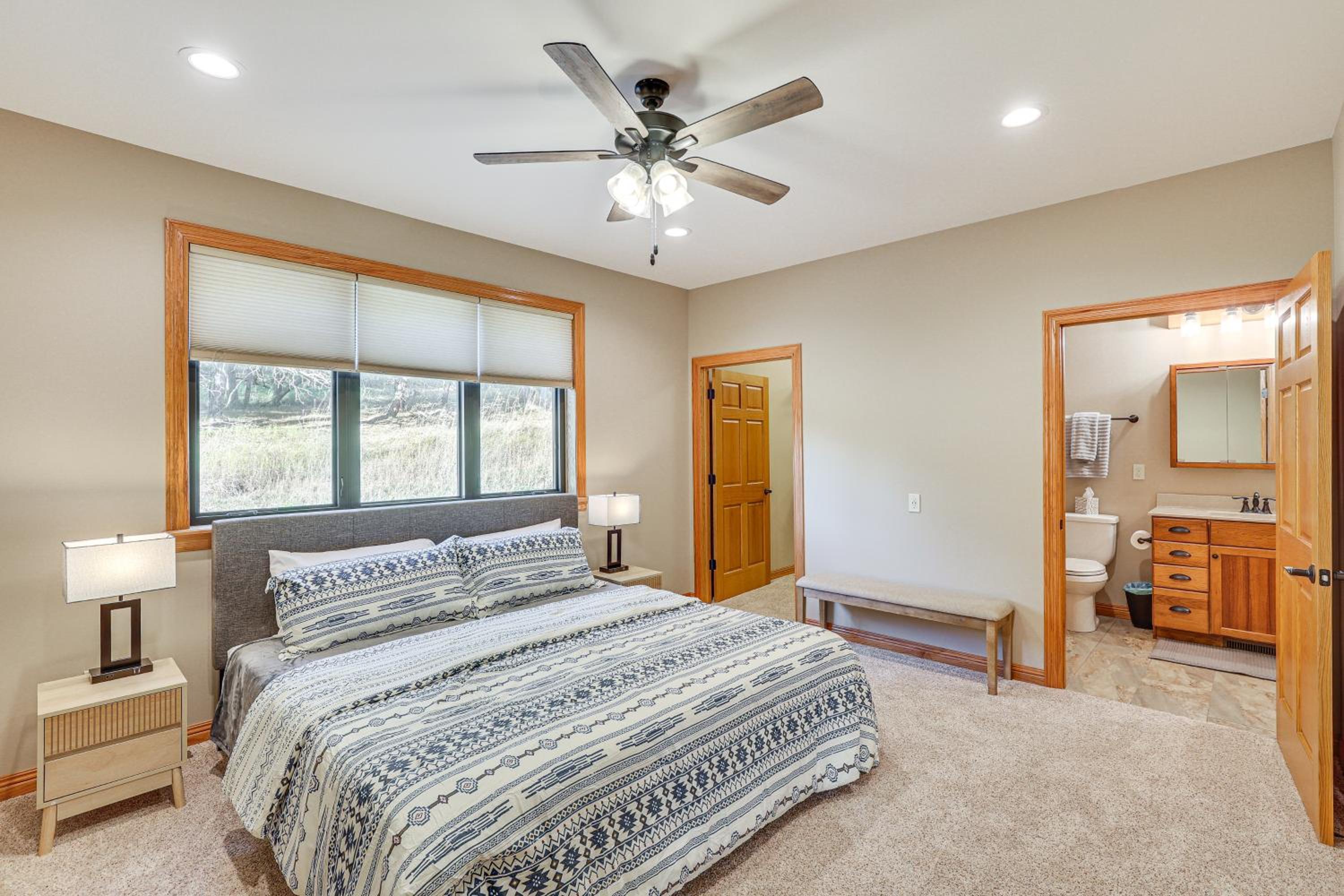 6 Mi to Main St Home with Private Patio in Sturgis