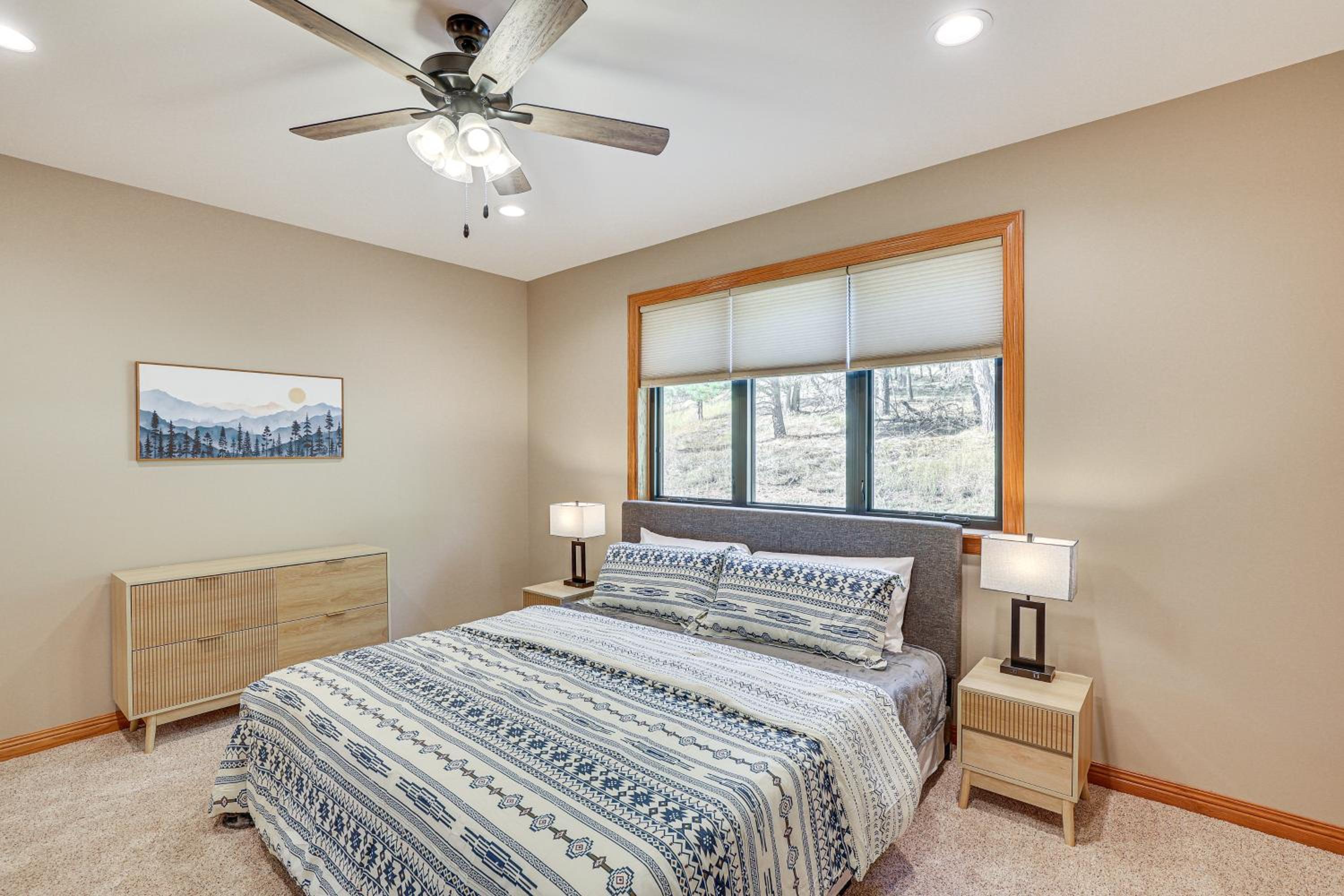 6 Mi to Main St Home with Private Patio in Sturgis
