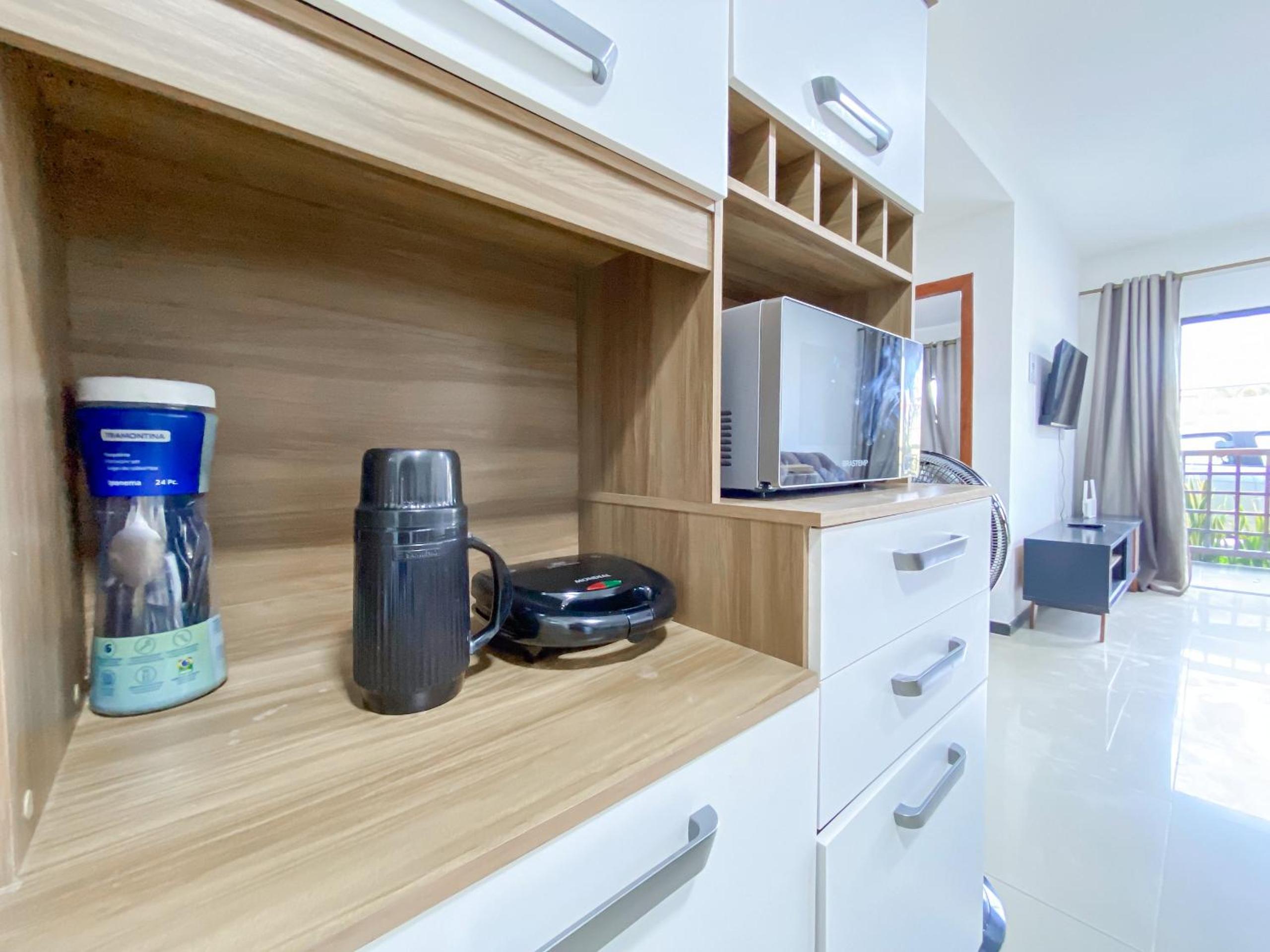 Aptos com 2 quartos próximos à praia de Taperapuã