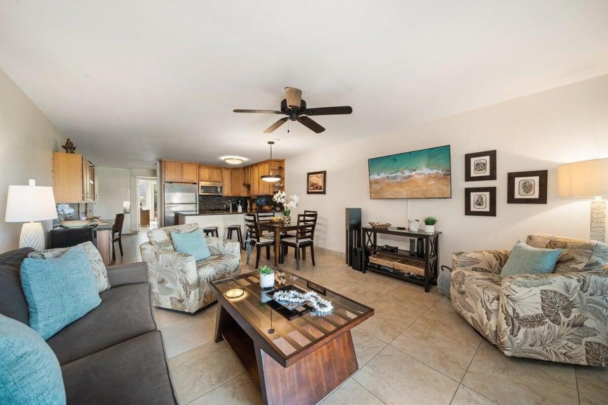 Hale Kamaole 171 · HAK 171 Ground Floor Condo Near Beach w AC
