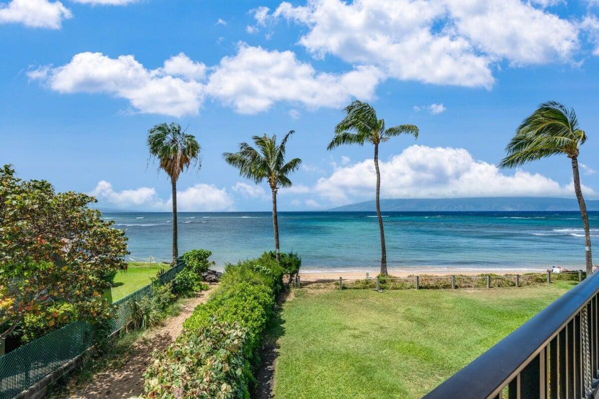 Kahana Village 2 · KHV 2 Direct Oceanfront 2BD Condo Steps to Be