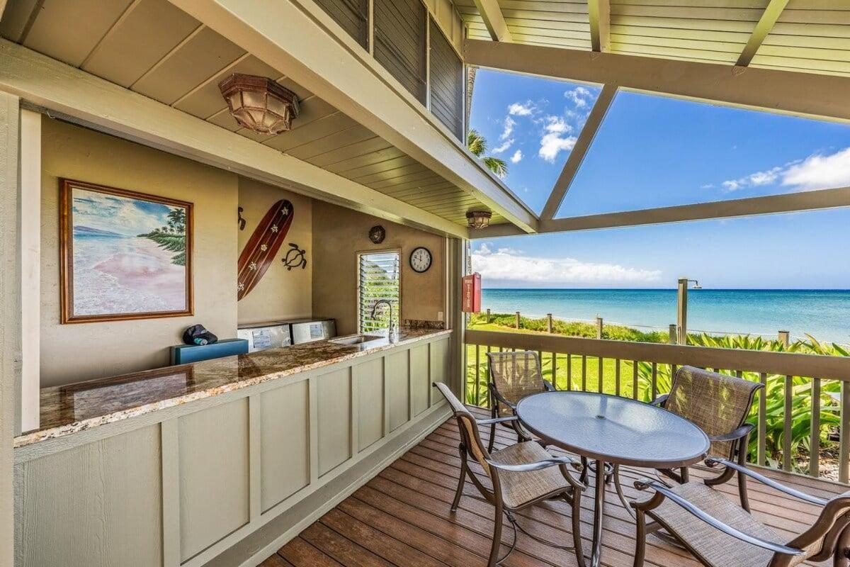 Kahana Village 2 · KHV 2 Direct Oceanfront 2BD Condo Steps to Be