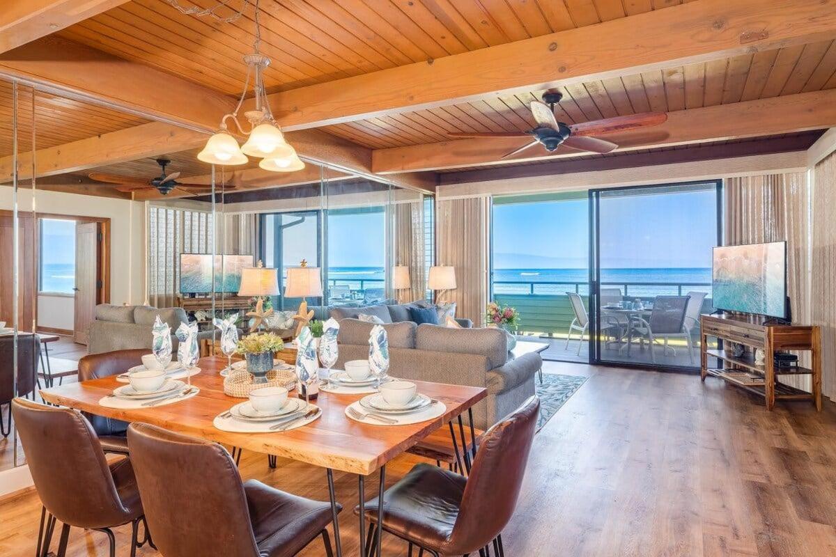 Kahana Outrigger 3A2 · KHO 3A2 Updated OceanFront 3BD wPool AC O