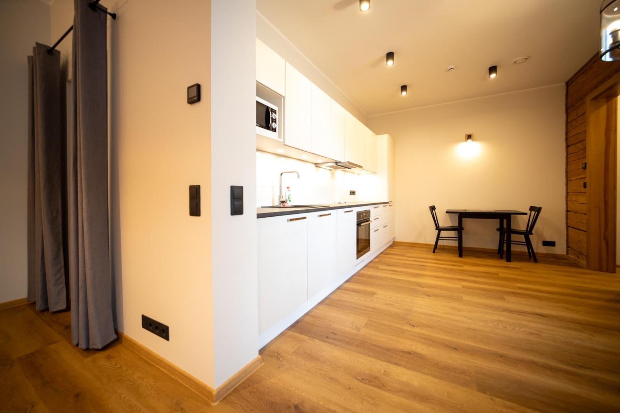 Renovated Studio with Wooden Interior, Central Rakvere