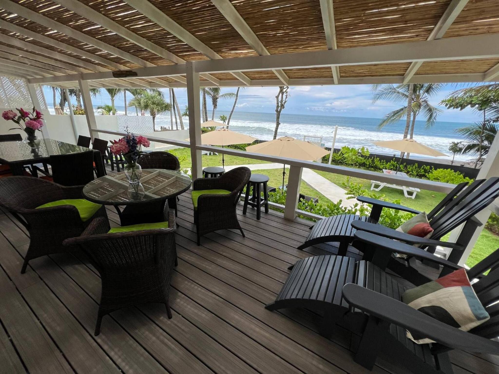 Backyard Beach House Oceanfront Luxury 5 Bdr