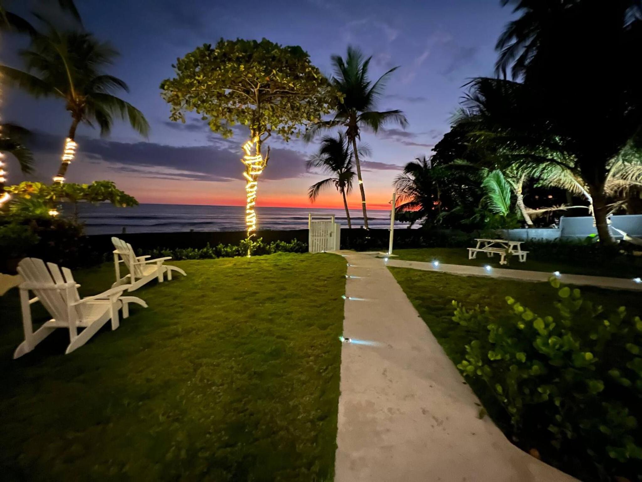 Backyard Beach House Oceanfront Luxury 5 Bdr