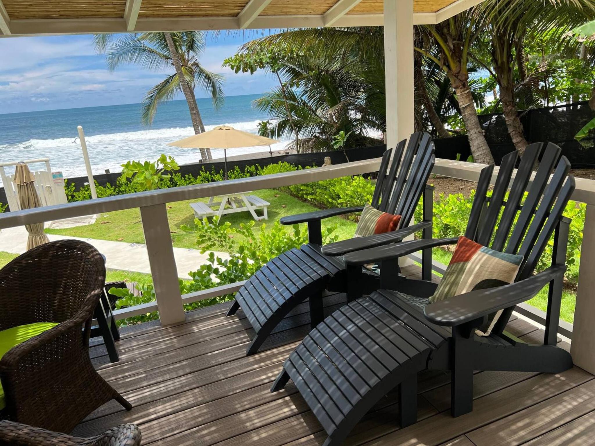 Backyard Beach House Oceanfront Luxury 5 Bdr