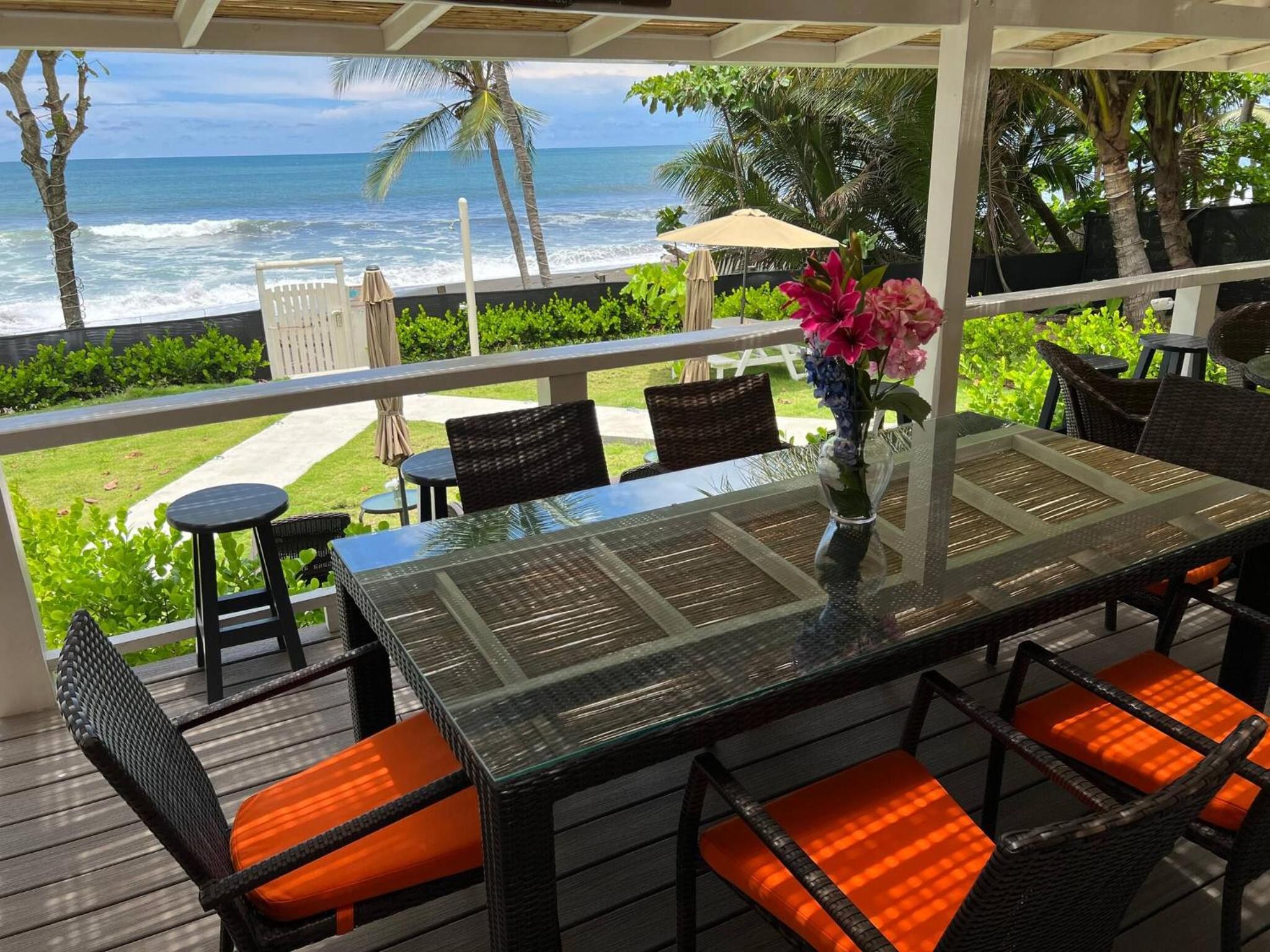 Backyard Beach House Oceanfront Luxury 5 Bdr