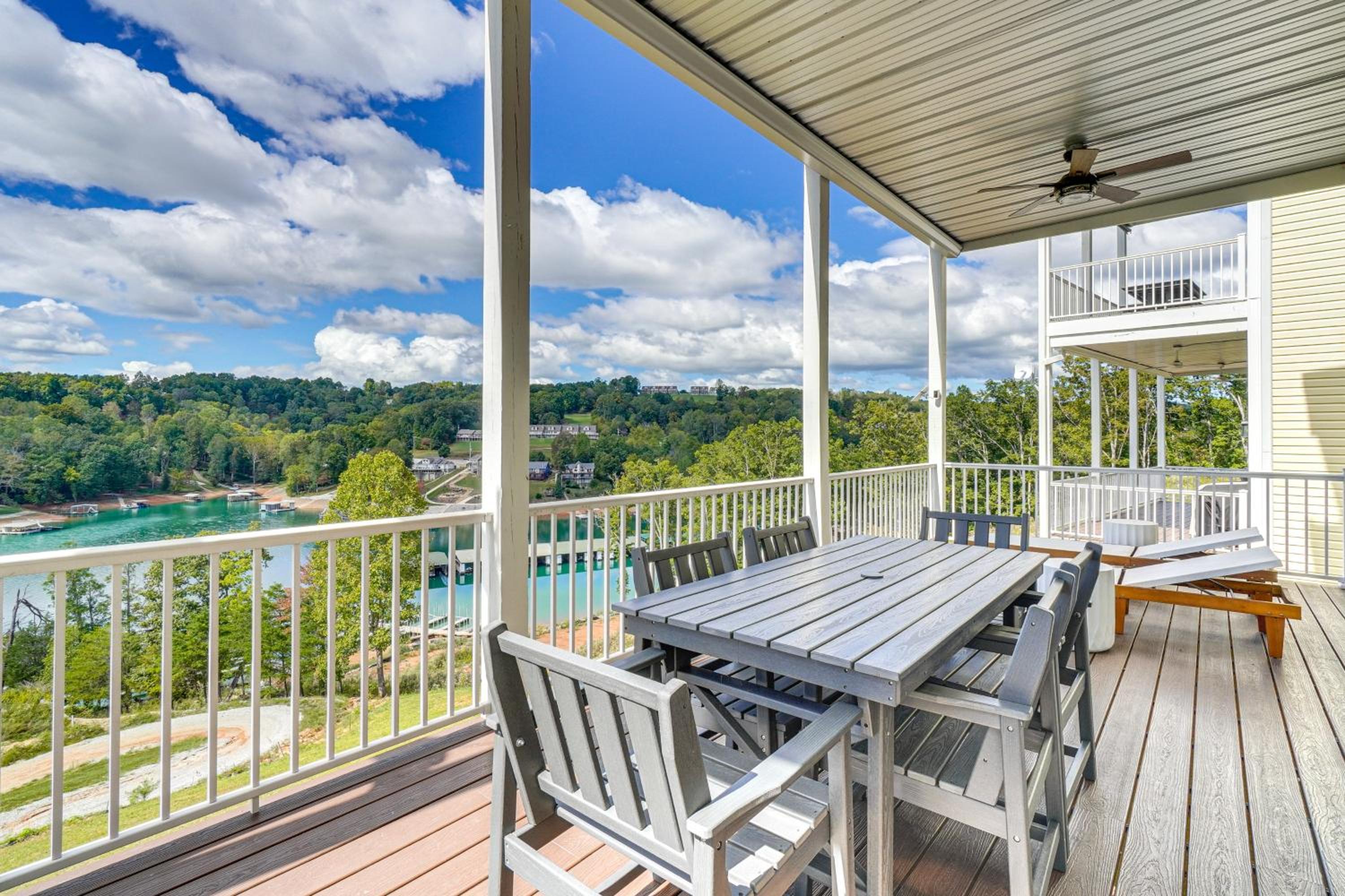 Private Boat Slip, Scenic Views Norris Lake Condo
