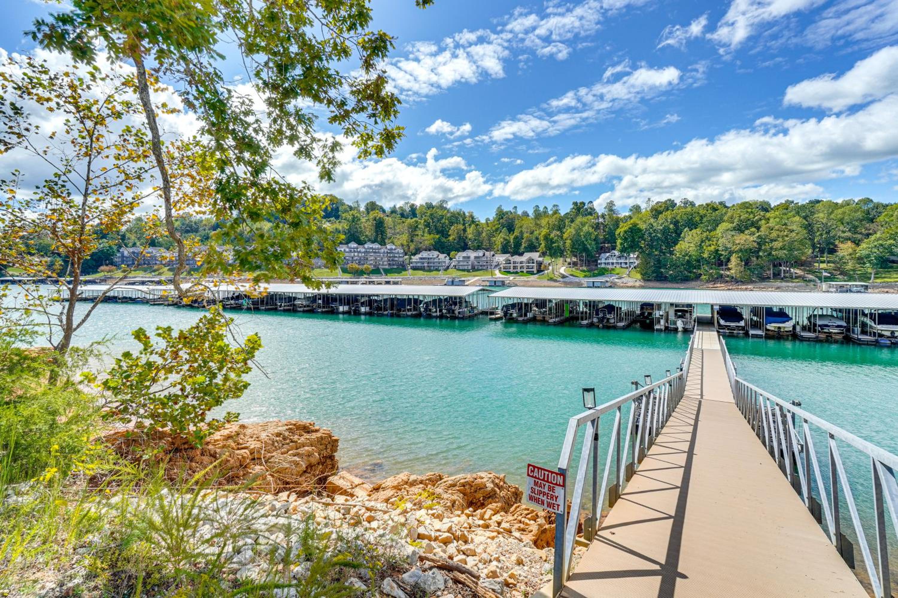 Private Boat Slip, Scenic Views Norris Lake Condo