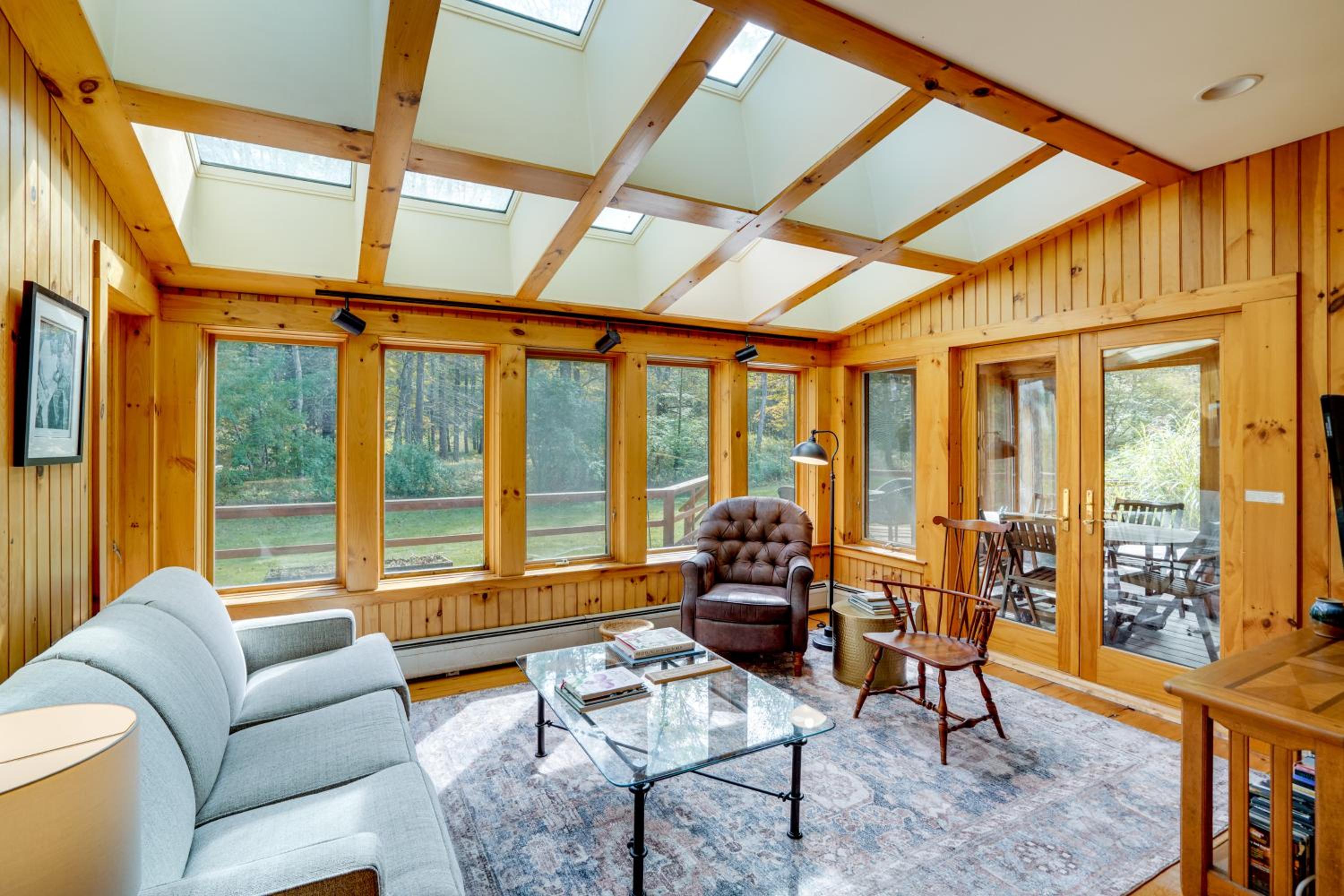 Secluded Family Getaway with On-Site Creek in Hawley