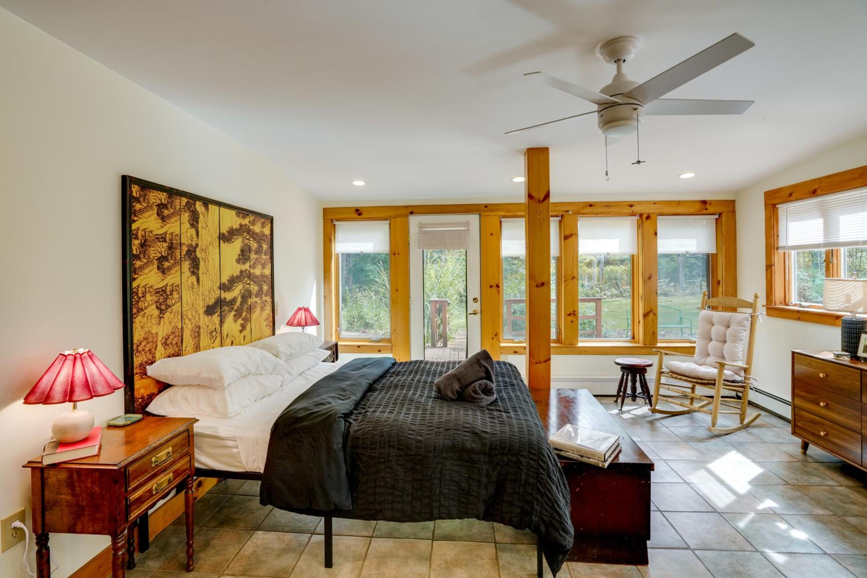 Secluded Family Getaway with On-Site Creek in Hawley