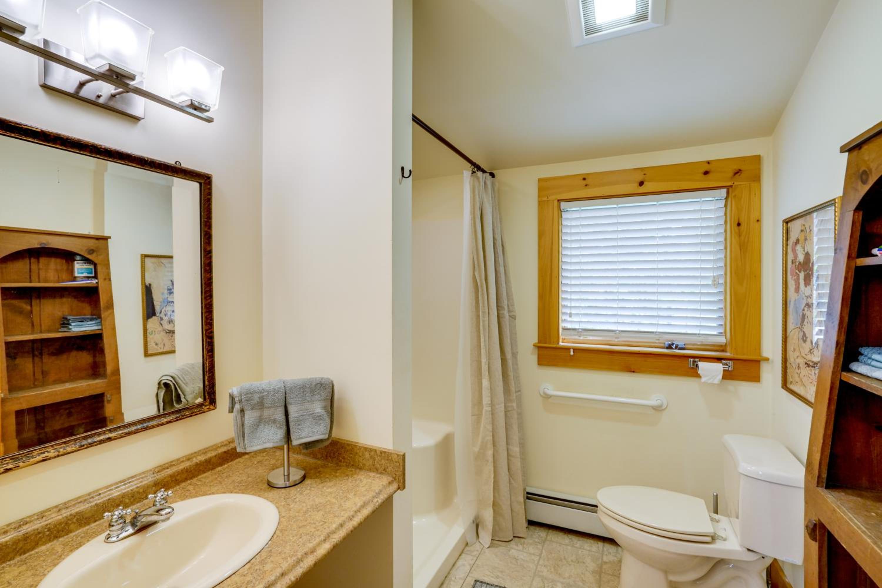 Secluded Family Getaway with On-Site Creek in Hawley