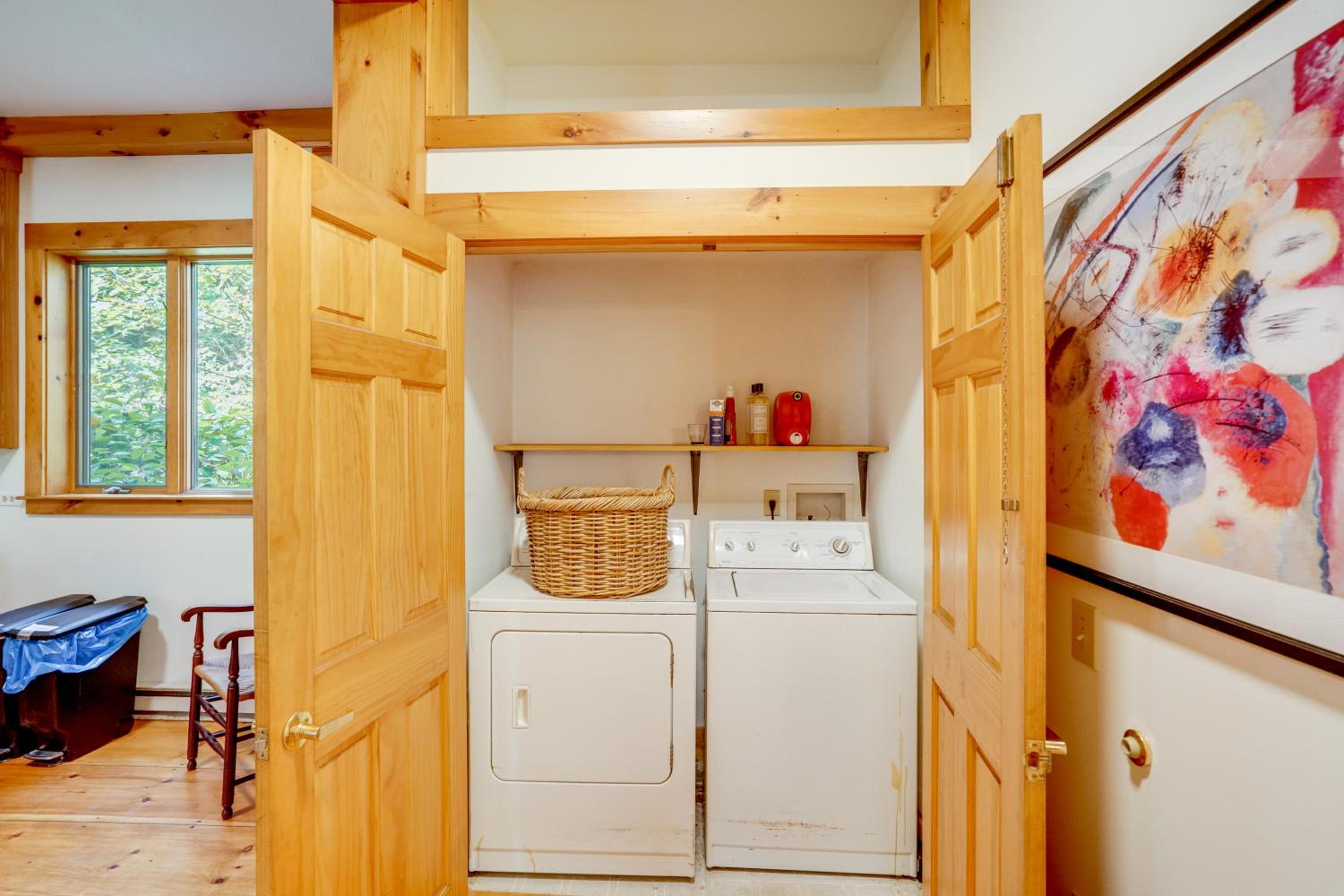 Secluded Family Getaway with On-Site Creek in Hawley