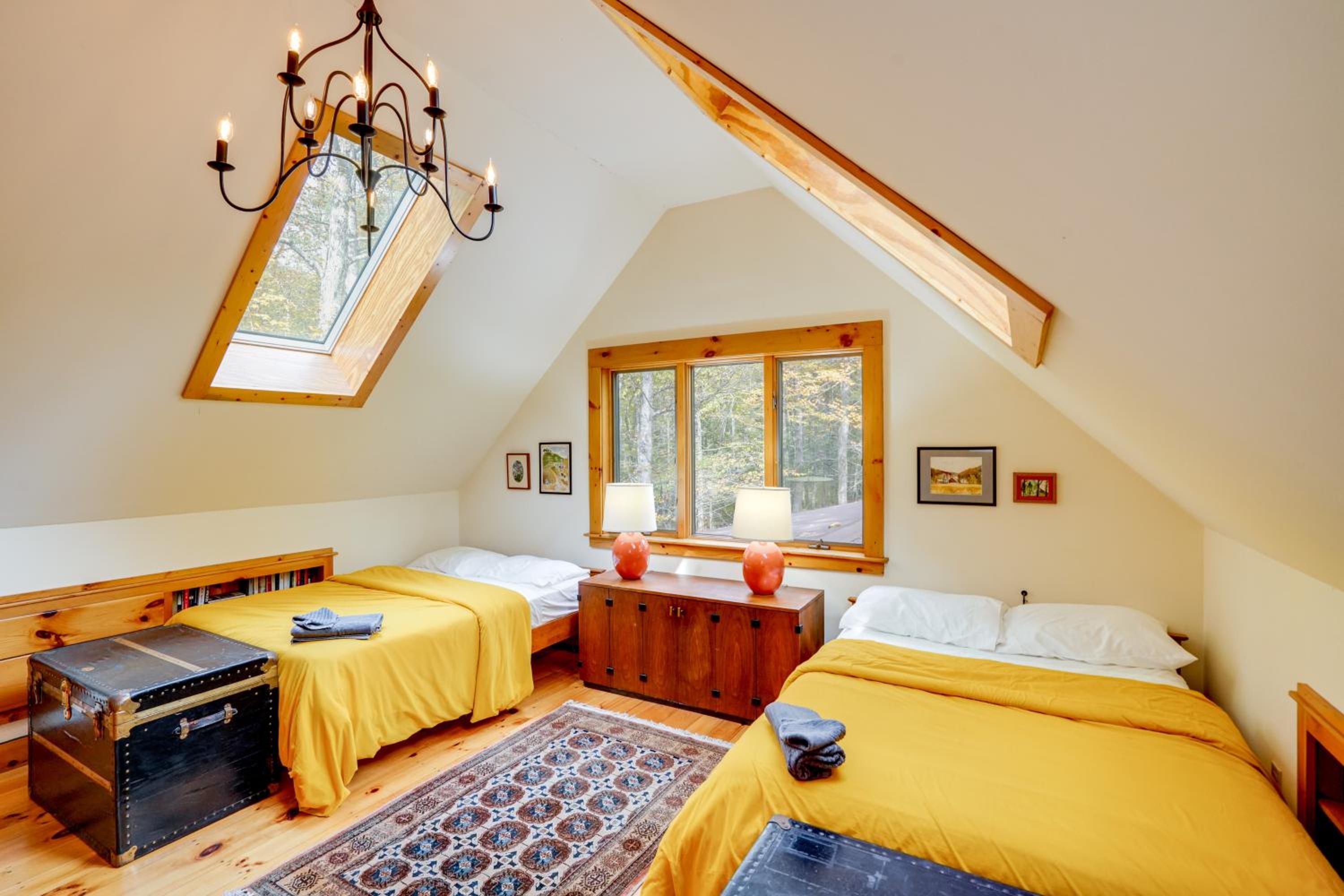 Secluded Family Getaway with On-Site Creek in Hawley