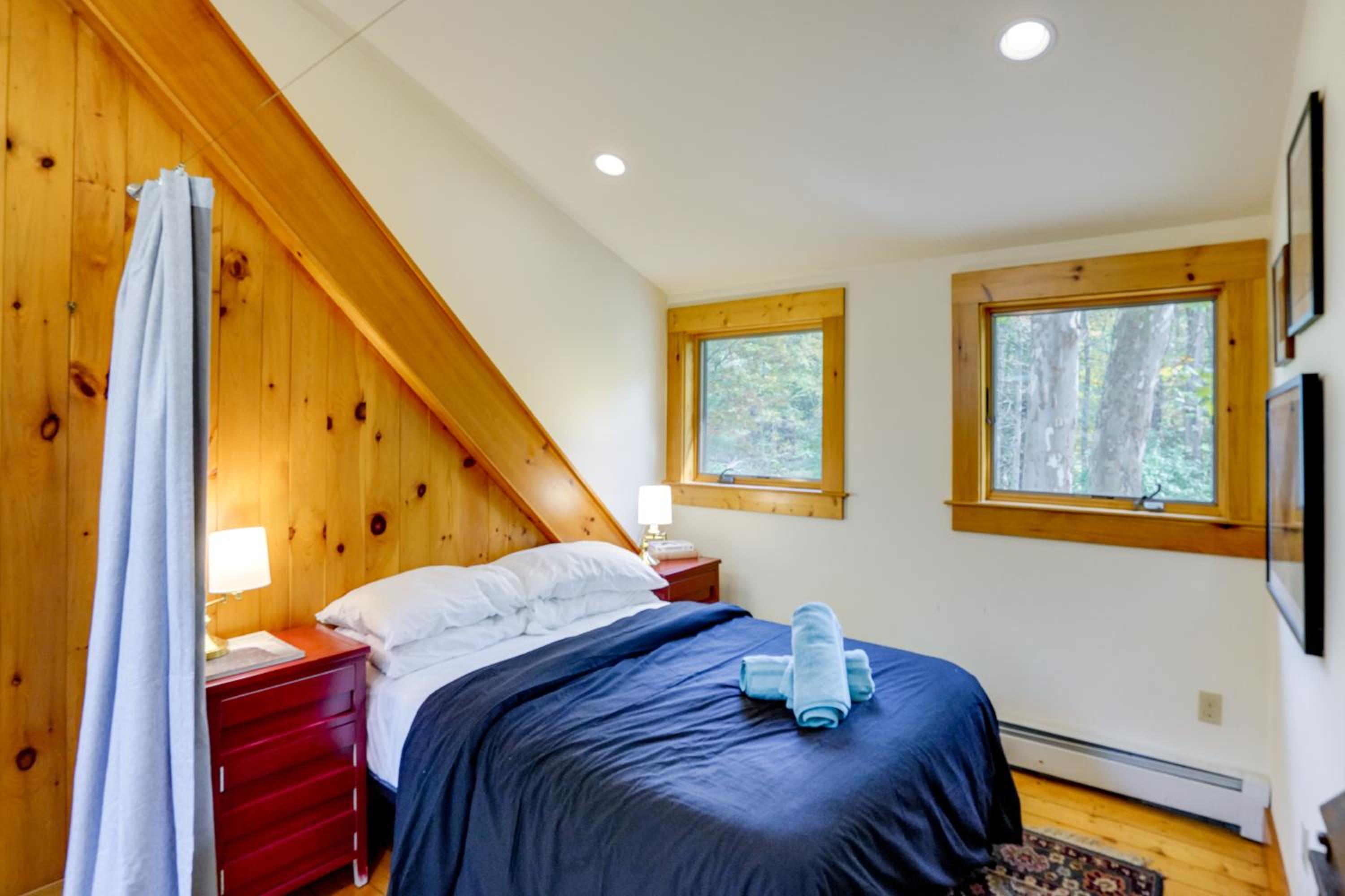 Secluded Family Getaway with On-Site Creek in Hawley