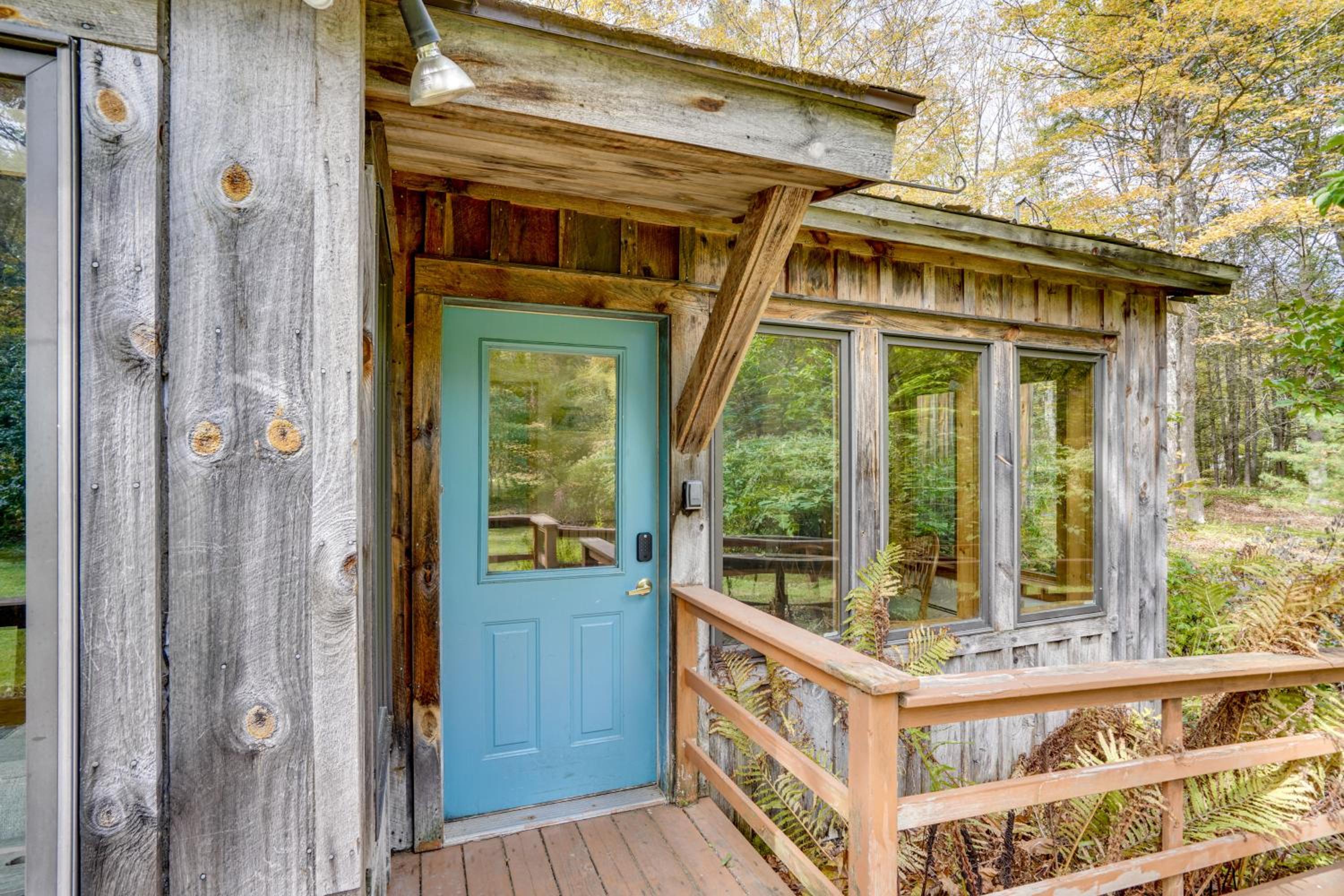 Secluded Family Getaway with On-Site Creek in Hawley