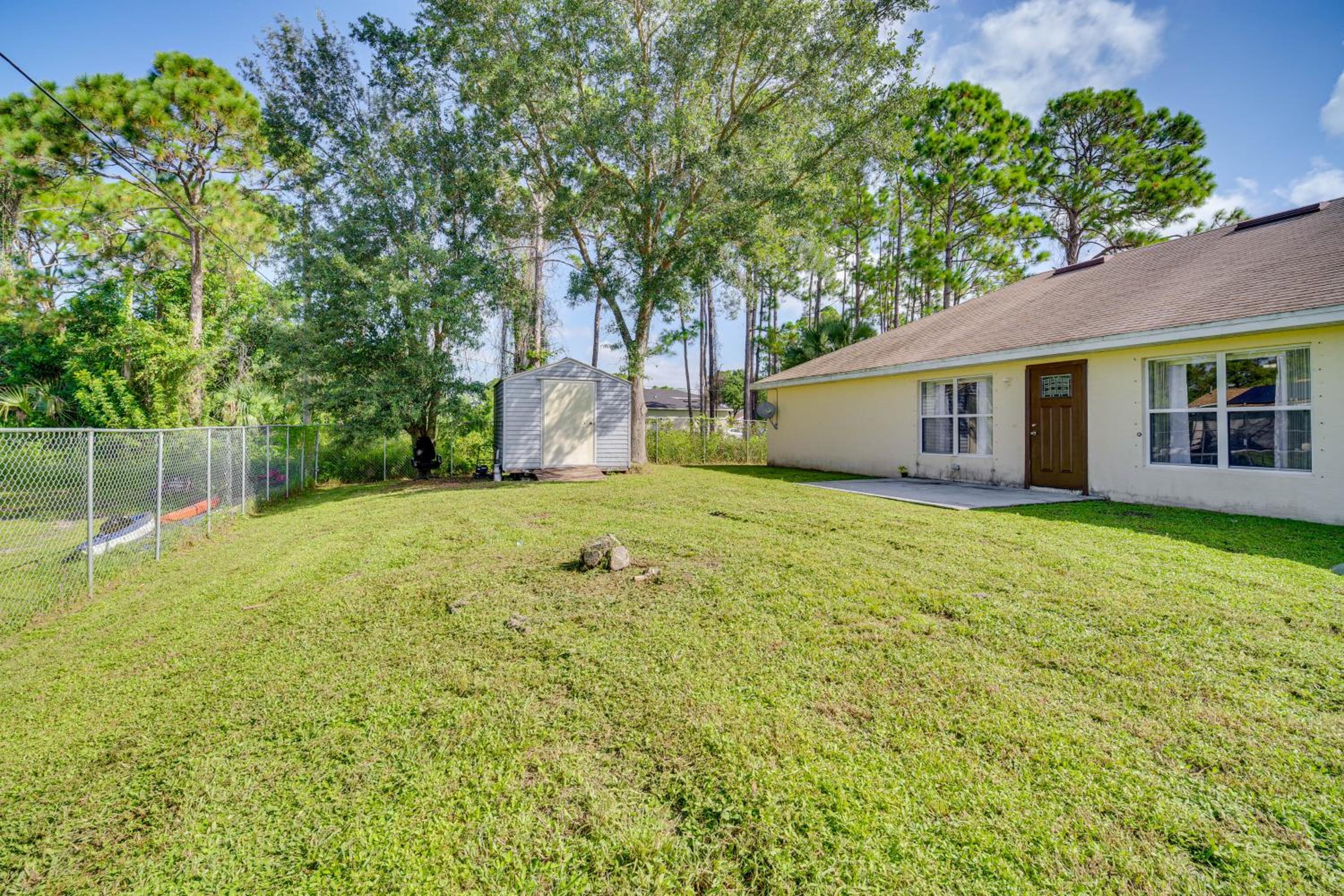 Spacious Palm Bay Stay! Family Home Near Beaches
