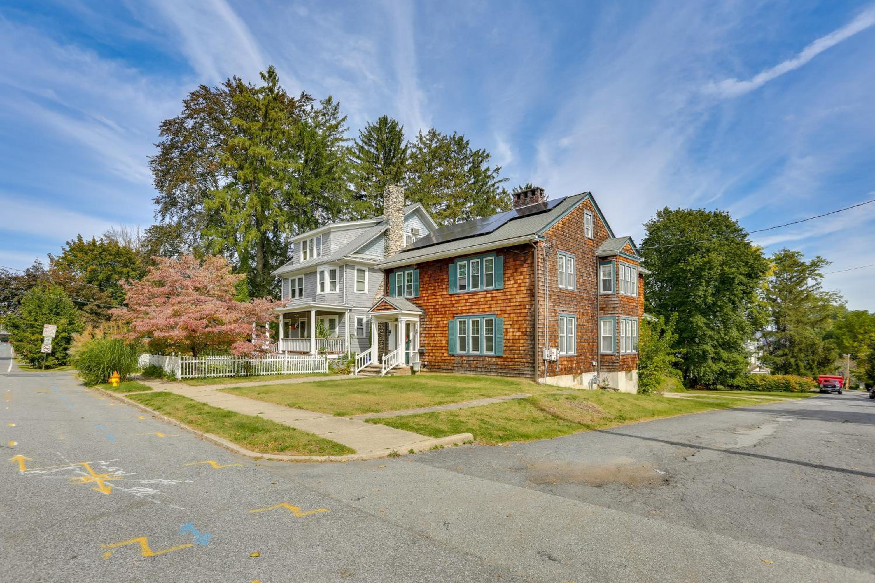 Walk to Hudson River Waterfront Newburgh Home